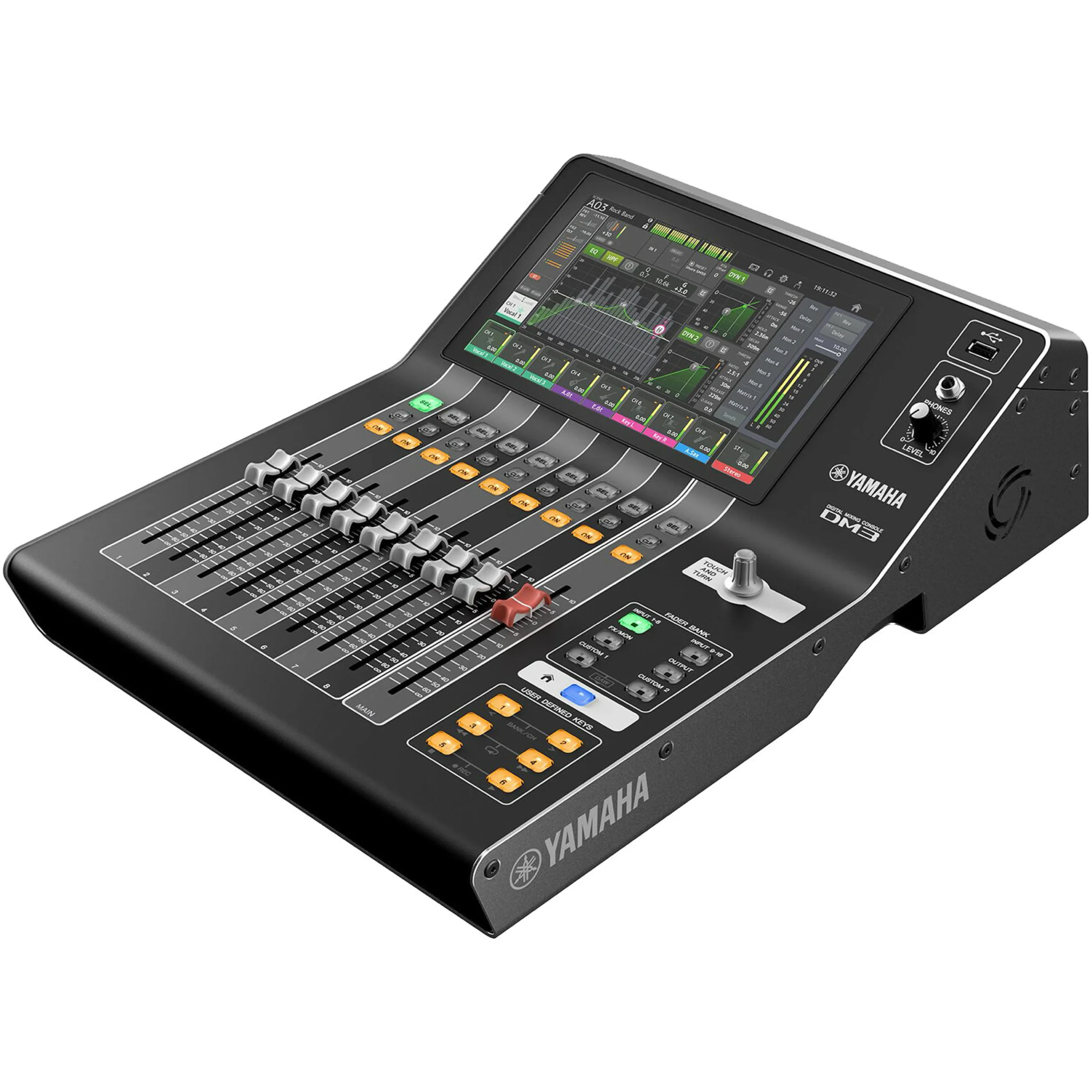 מיקסר דיגיטלי 22 ערוצים Yamaha DM3D Dante
