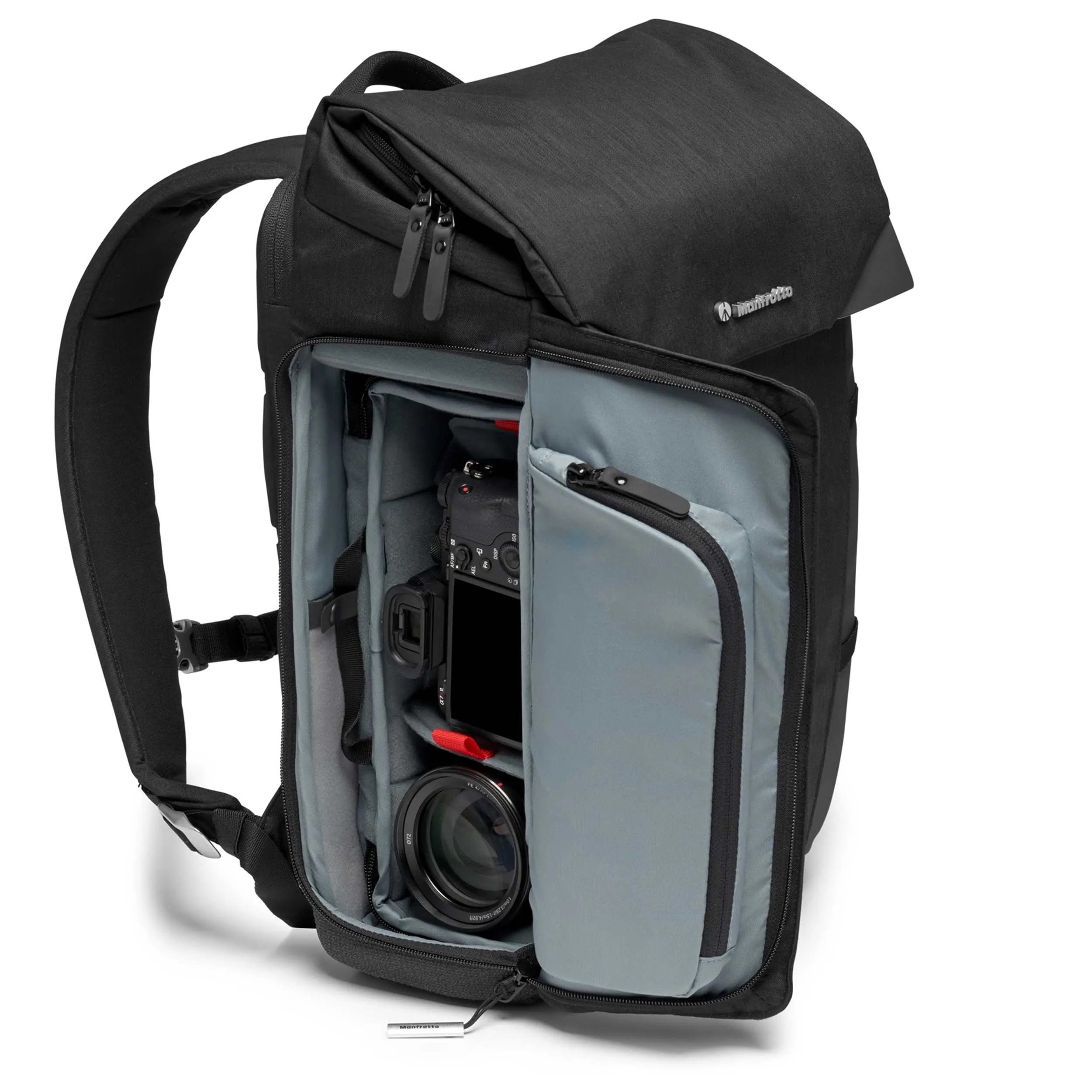 תיק גב קטן למצלמה Manfrotto Backpack 30 Chicago