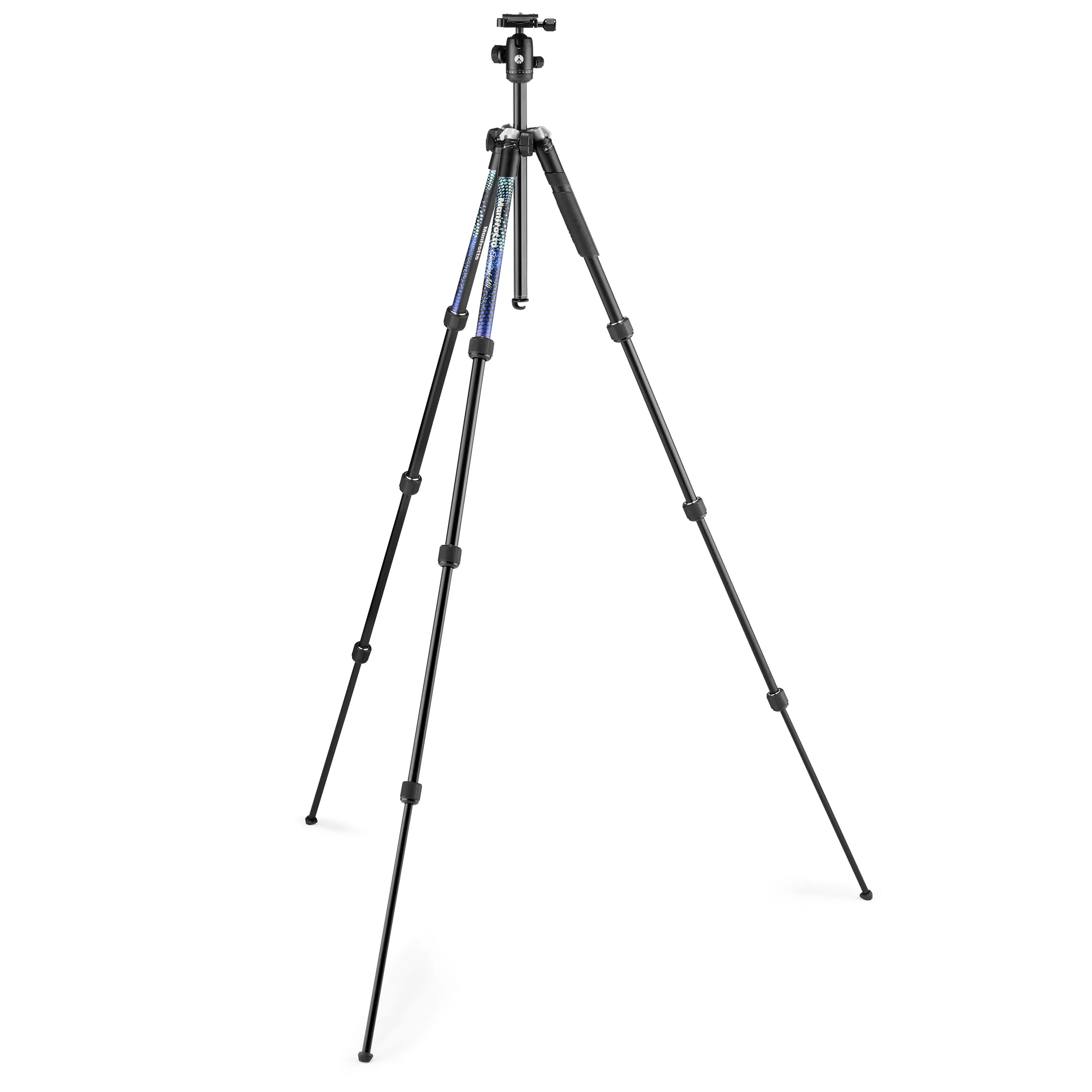 חצובה עם ראש כדורי Manfrotto Element MII – כחולה