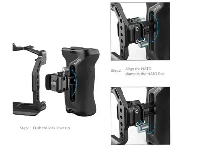 ידית צד לכלוב חיבור NATO מהיר SmallRig 4017