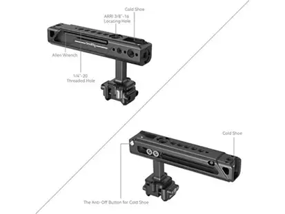 ידית עליונה לכלוב חיבור NATO מהיר SmallRig 4175