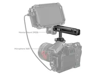 ידית עליונה לכלוב חיבור NATO מהיר SmallRig 4175