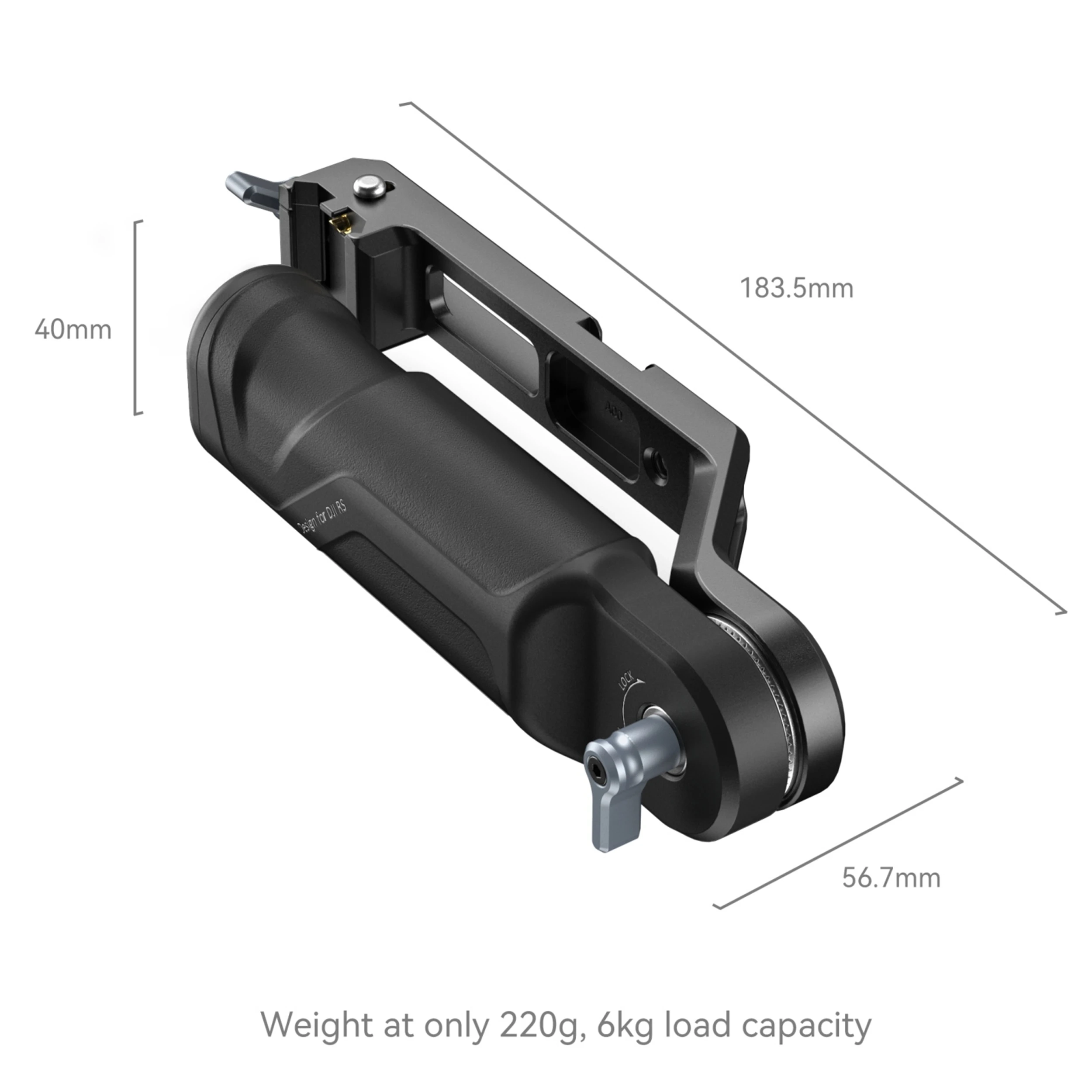 ידית אחיזה לגימבל SmallRig 4197 DJI RS 3/RSC 3 Mini
