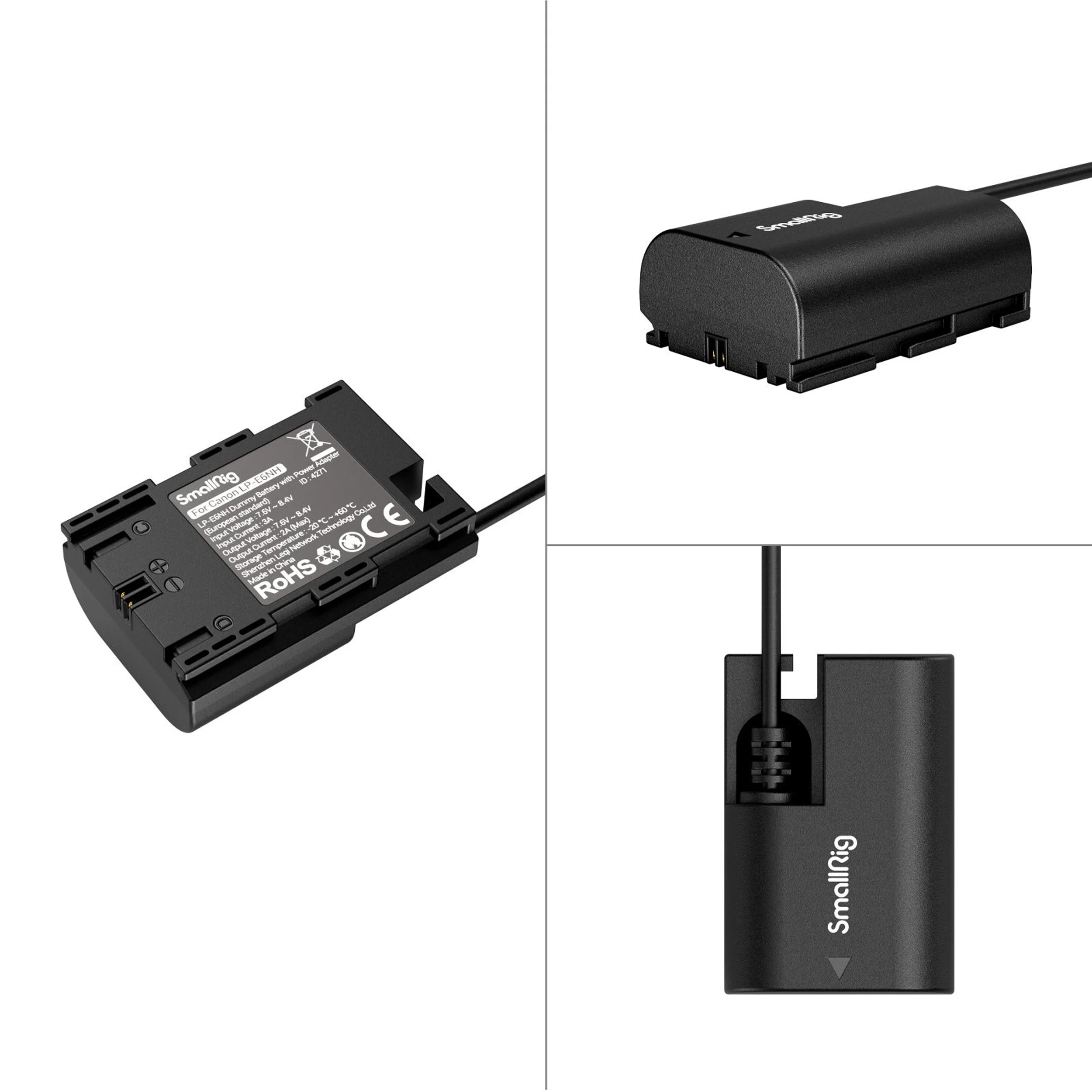 סוללת דמה LP-E6NH כולל ספק SmallRig 4271