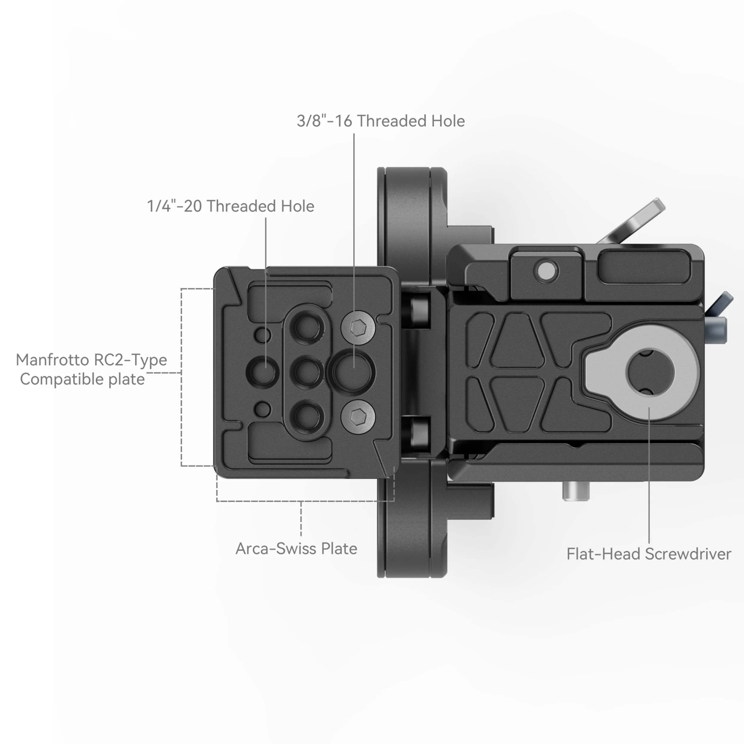 מתאם לצילום אופקי/אנכי למצלמות SmallRIg 4306 Nikon Z