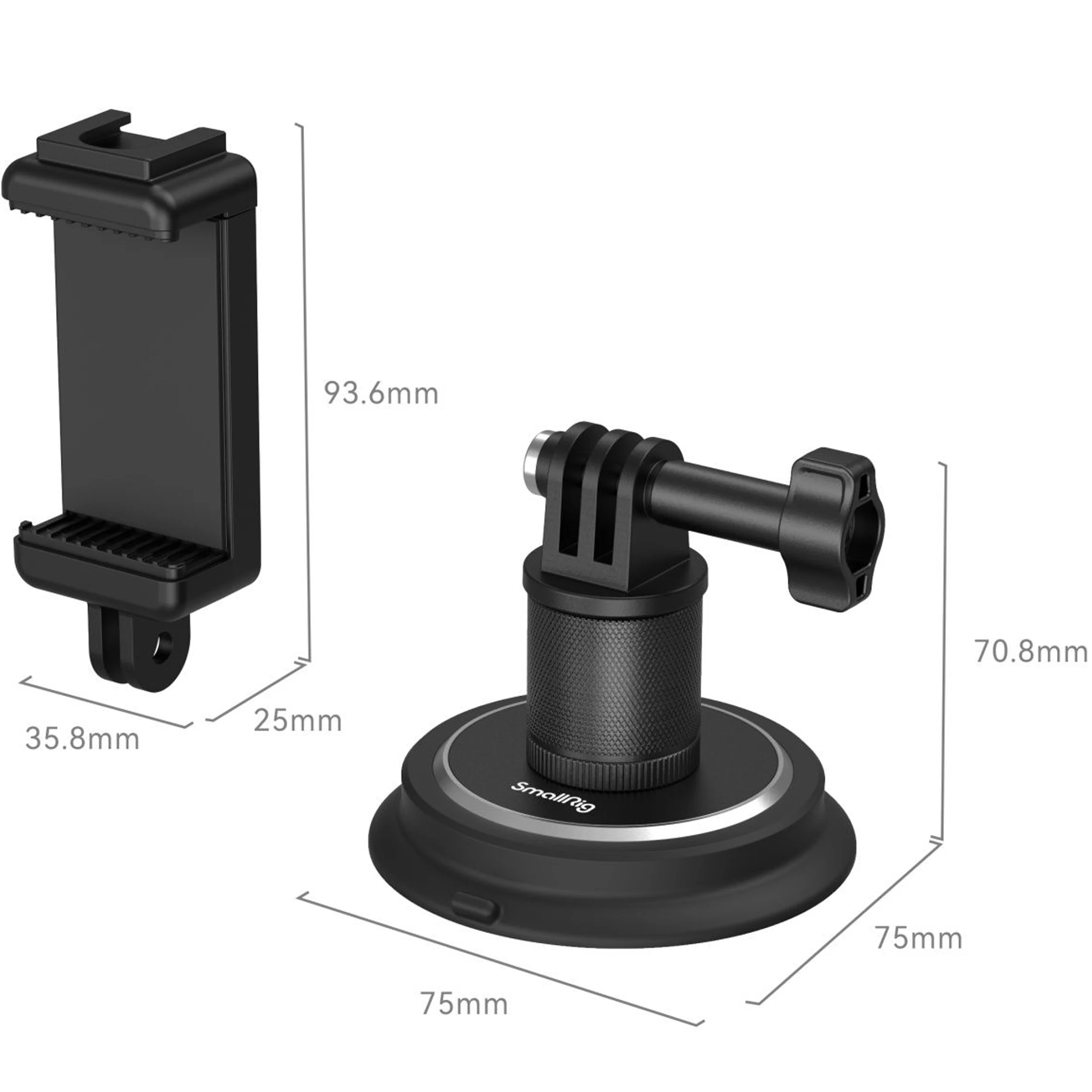 תופסן ואקום למצלמות אקסטרים SmallRig 4347