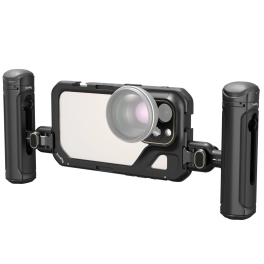 קיט כלוב + 2 ידיות צד ל-SmallRig 4397 iPhone 15 Pro