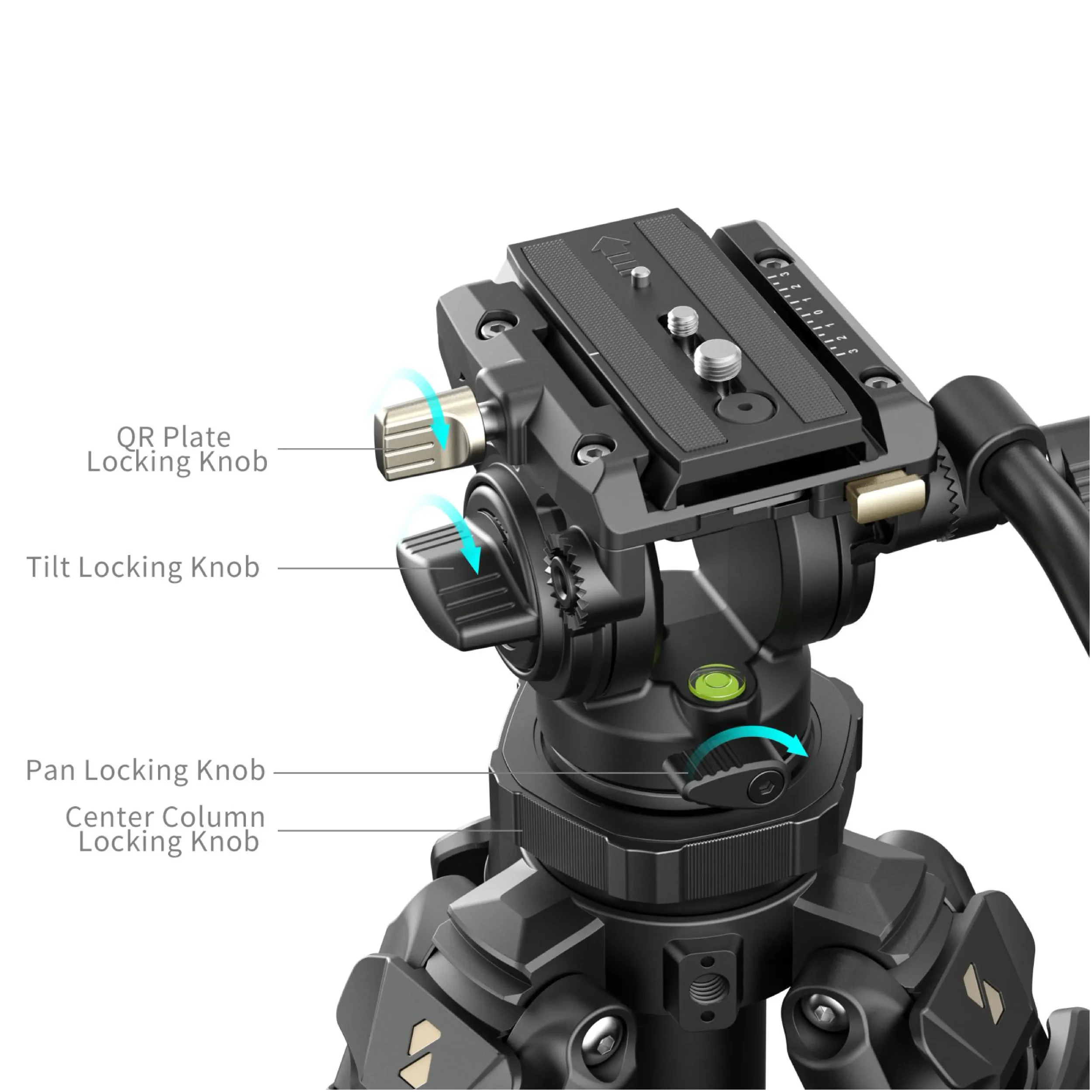 חצובת וידאו סיבי פחמן SmallRig 4420 AD-50