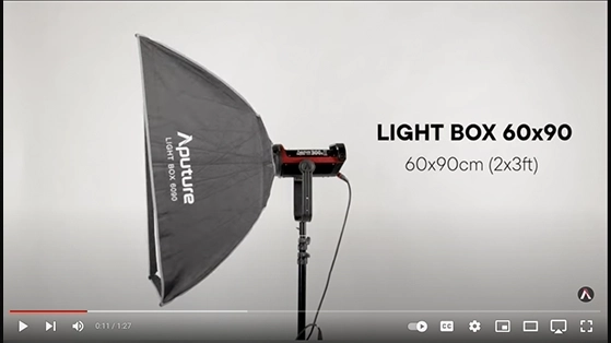 אוהל ריכוך 60X90 ס"מ Aputure Light Box