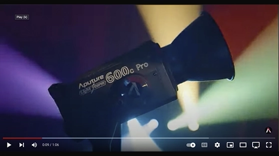 פנס לד Aputure LS-600C PRO RGBW
