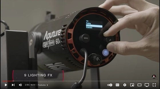 פנס לד Aputure LS60X