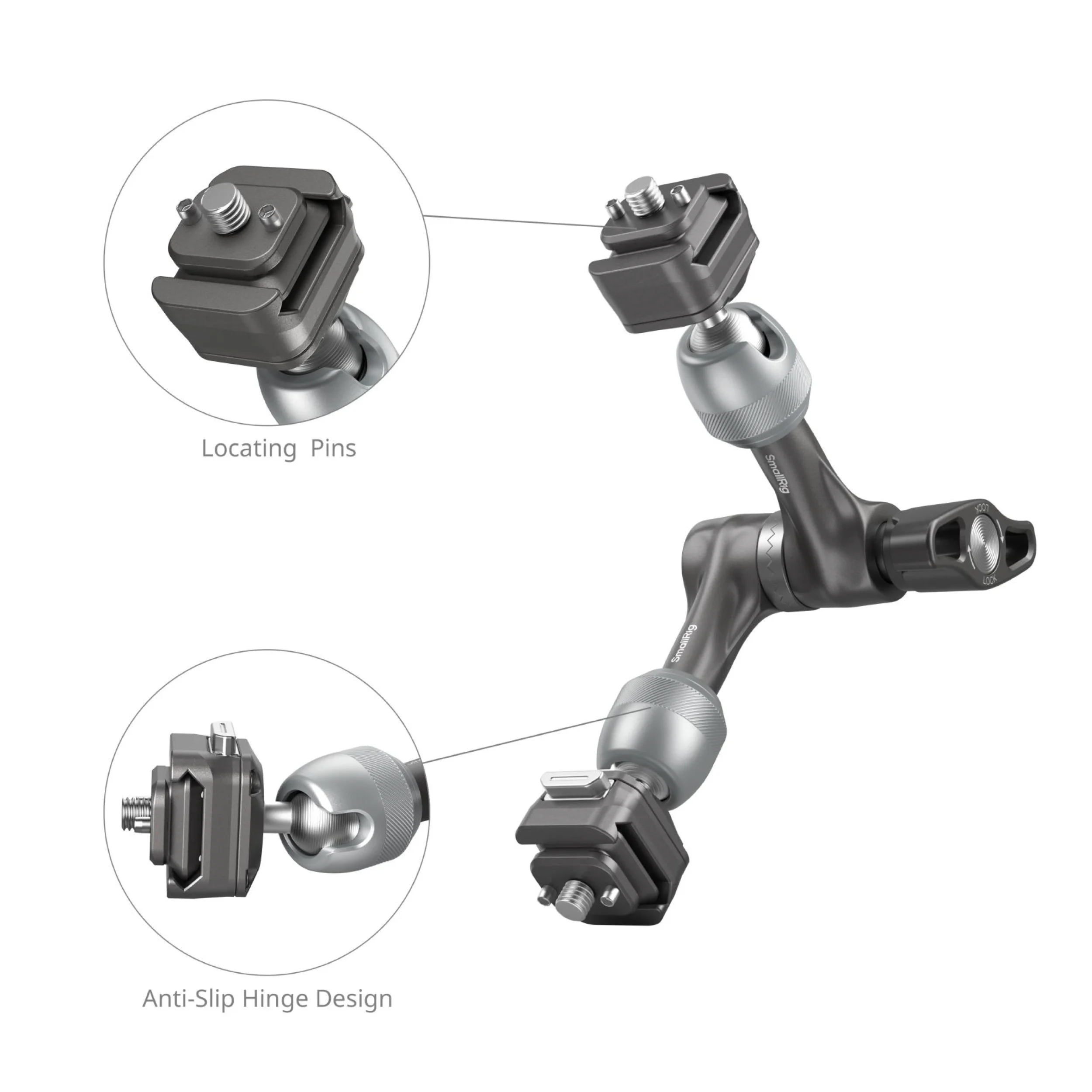 זרוע מפרקית "7 עם מנגנון שחרור מהיר SmallRig 4490 KawkLock H21