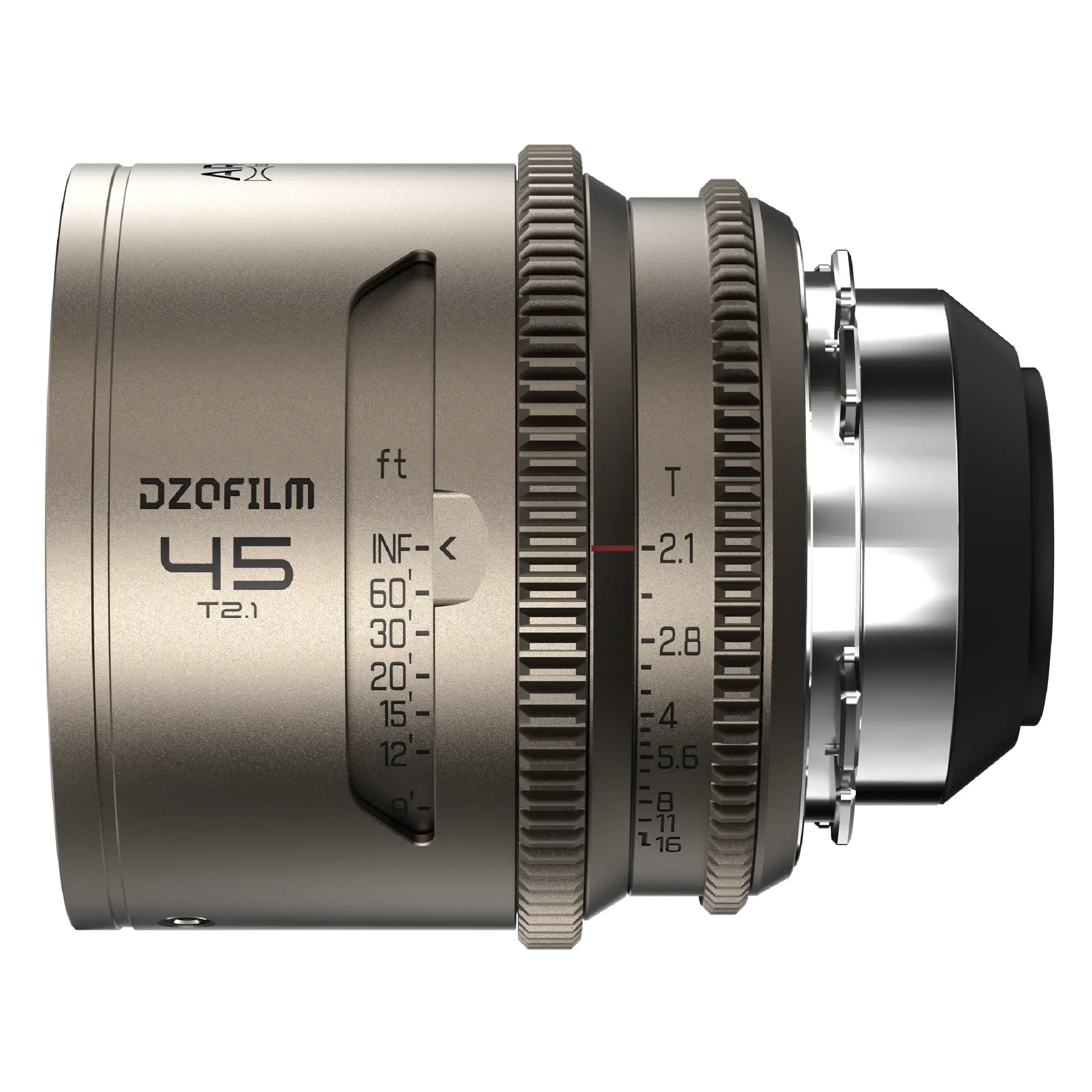 עדשת קולנוע פול פריים אנמורפית 45 מ"מ  DZOFILM Arcana PL-Mount T2.1
