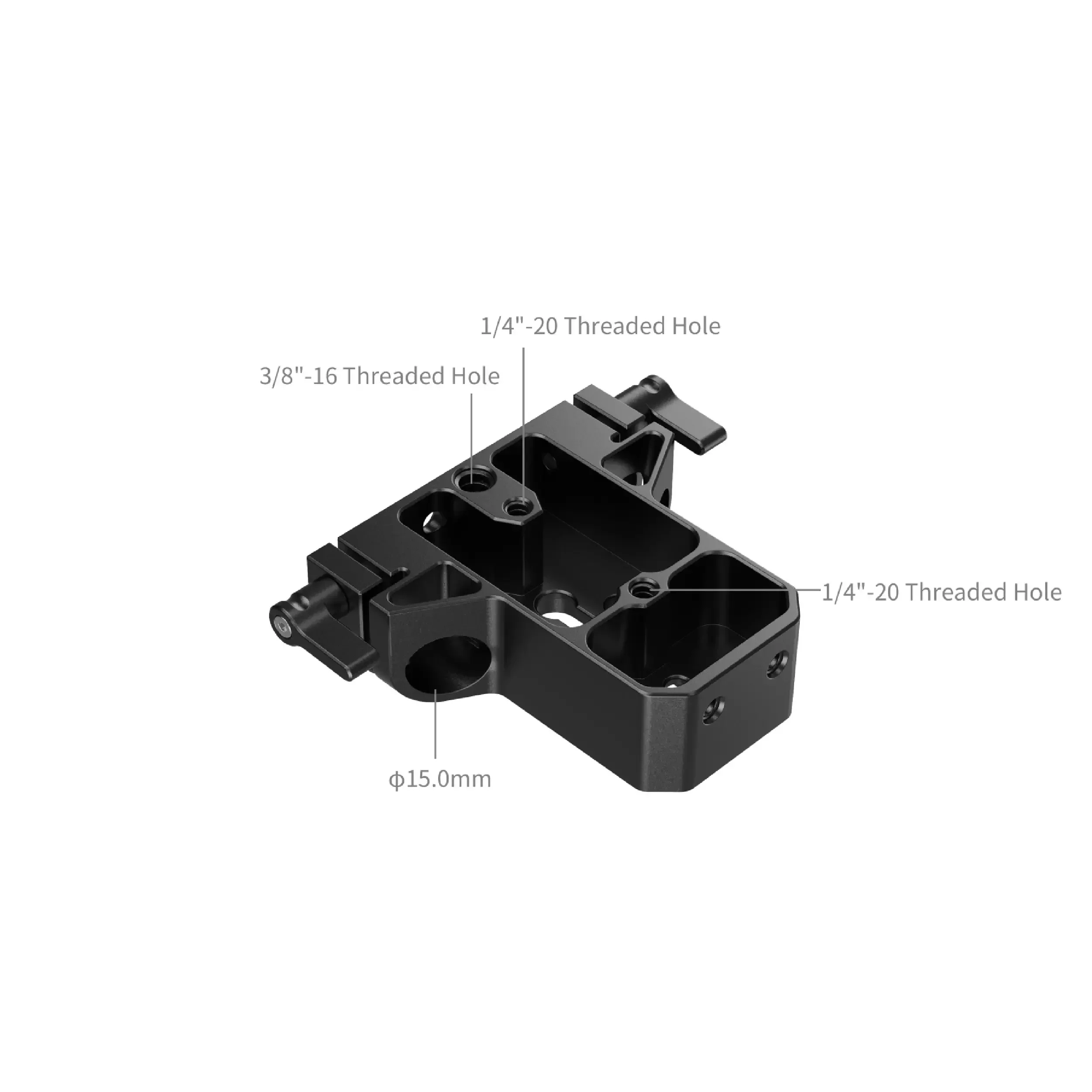בסיס למצלמה עם מוטות 15 מ"מ SmallRig 5609