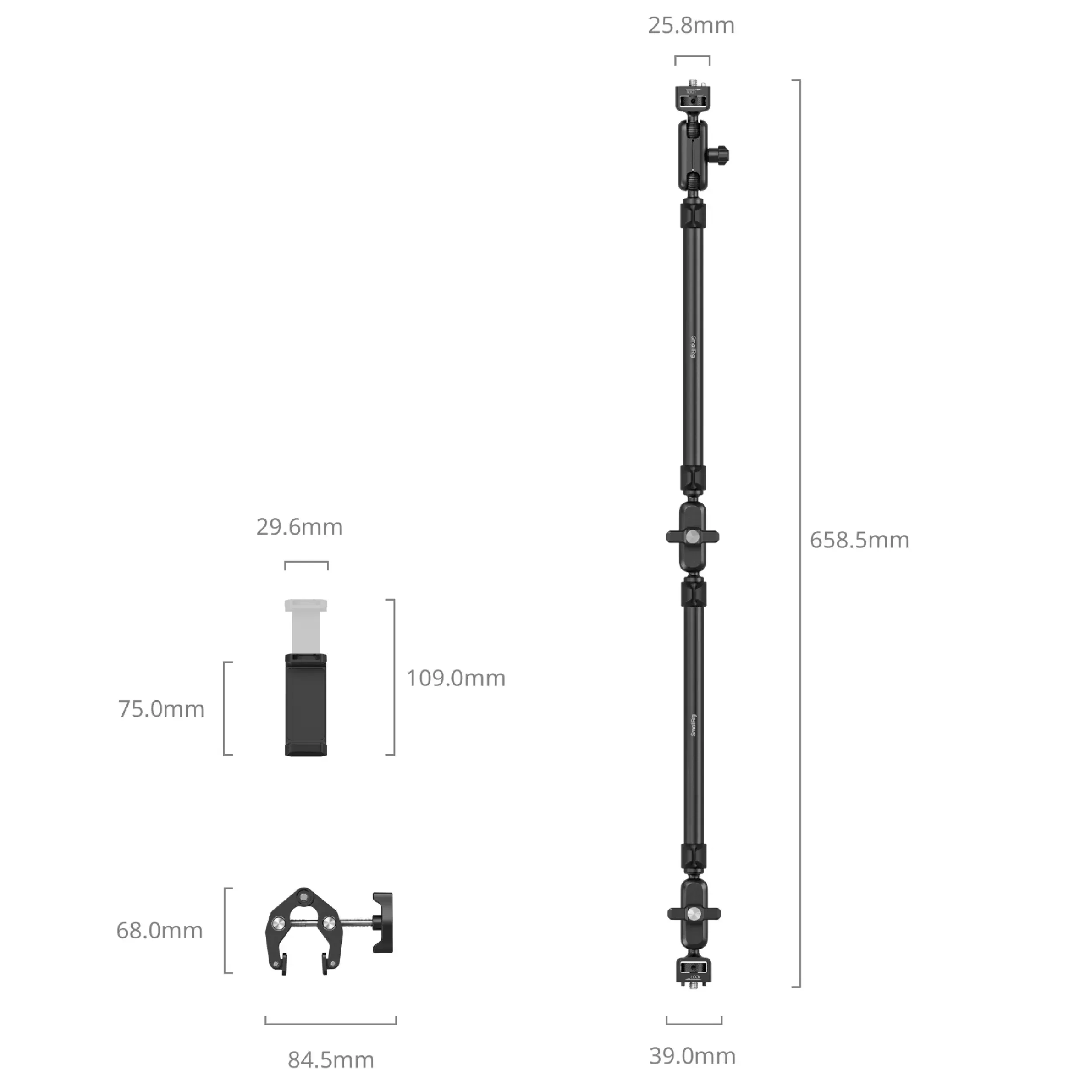 זרוע Magic Arm לצילום סלולרי SmallRig 5625