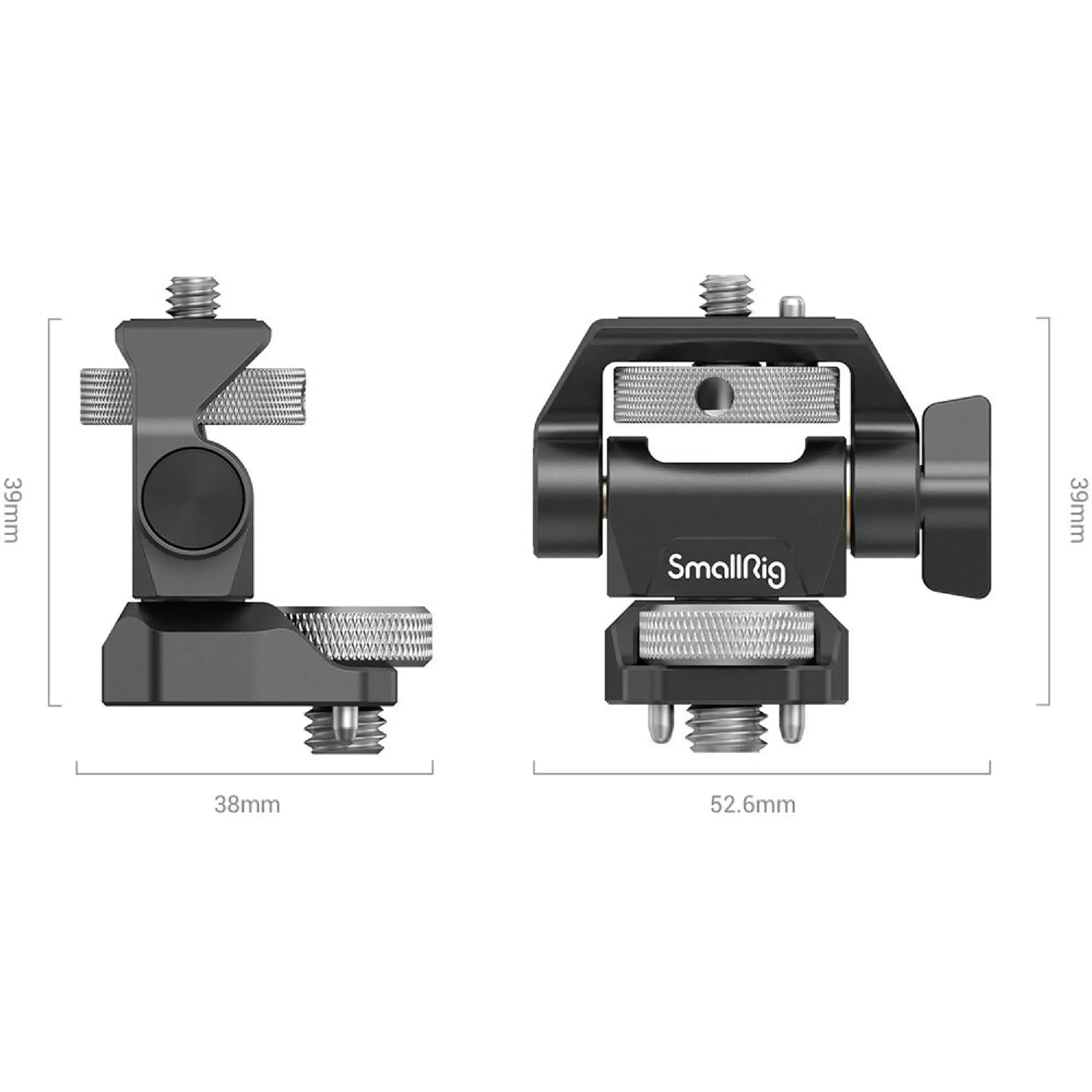 תושבת מוניטור מתכווננת ברגי ARRI סטייל SmallRig 2903B