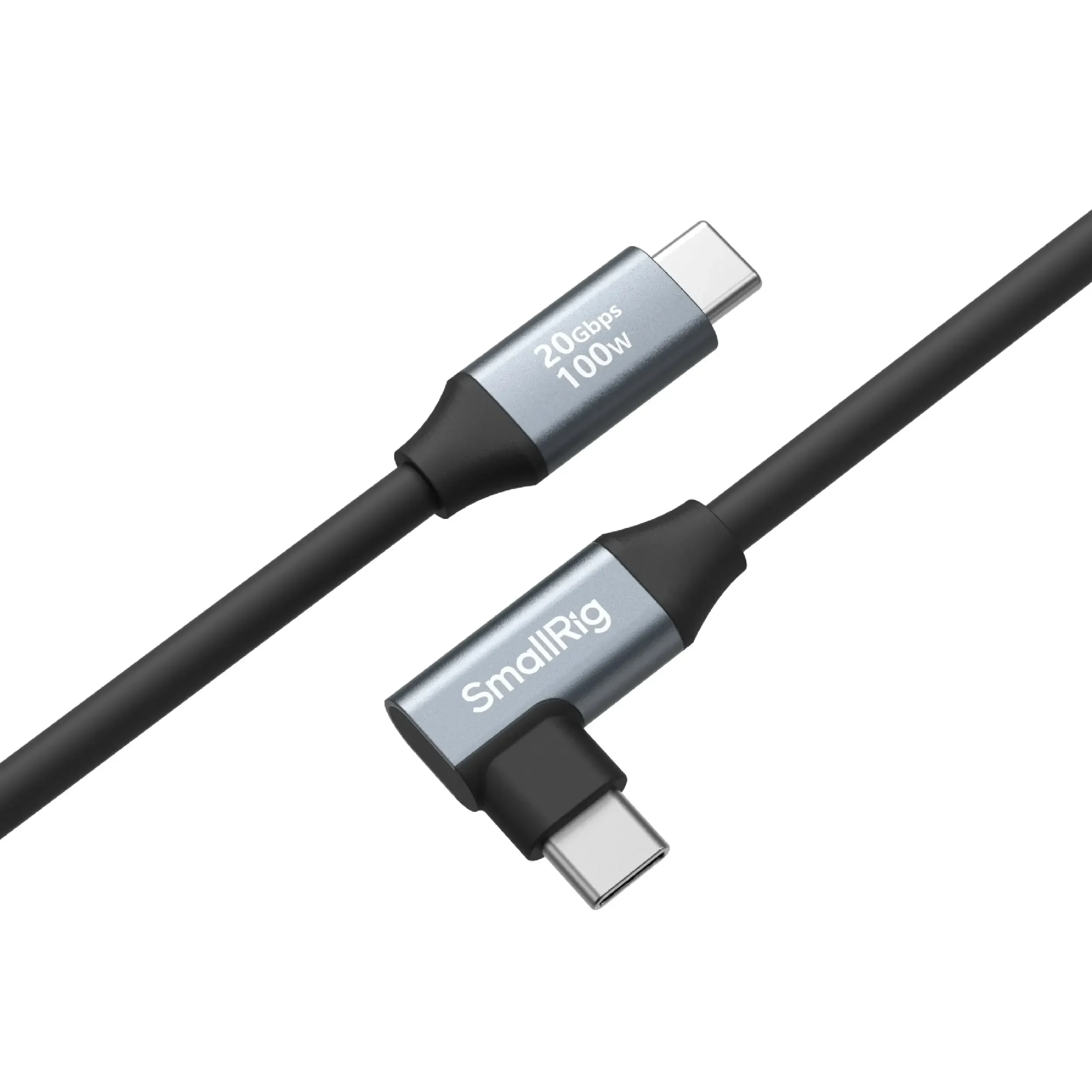 כבל USB-C 100W עם ראש זוויתי באורך 35 ס"מ SmallRig 4790