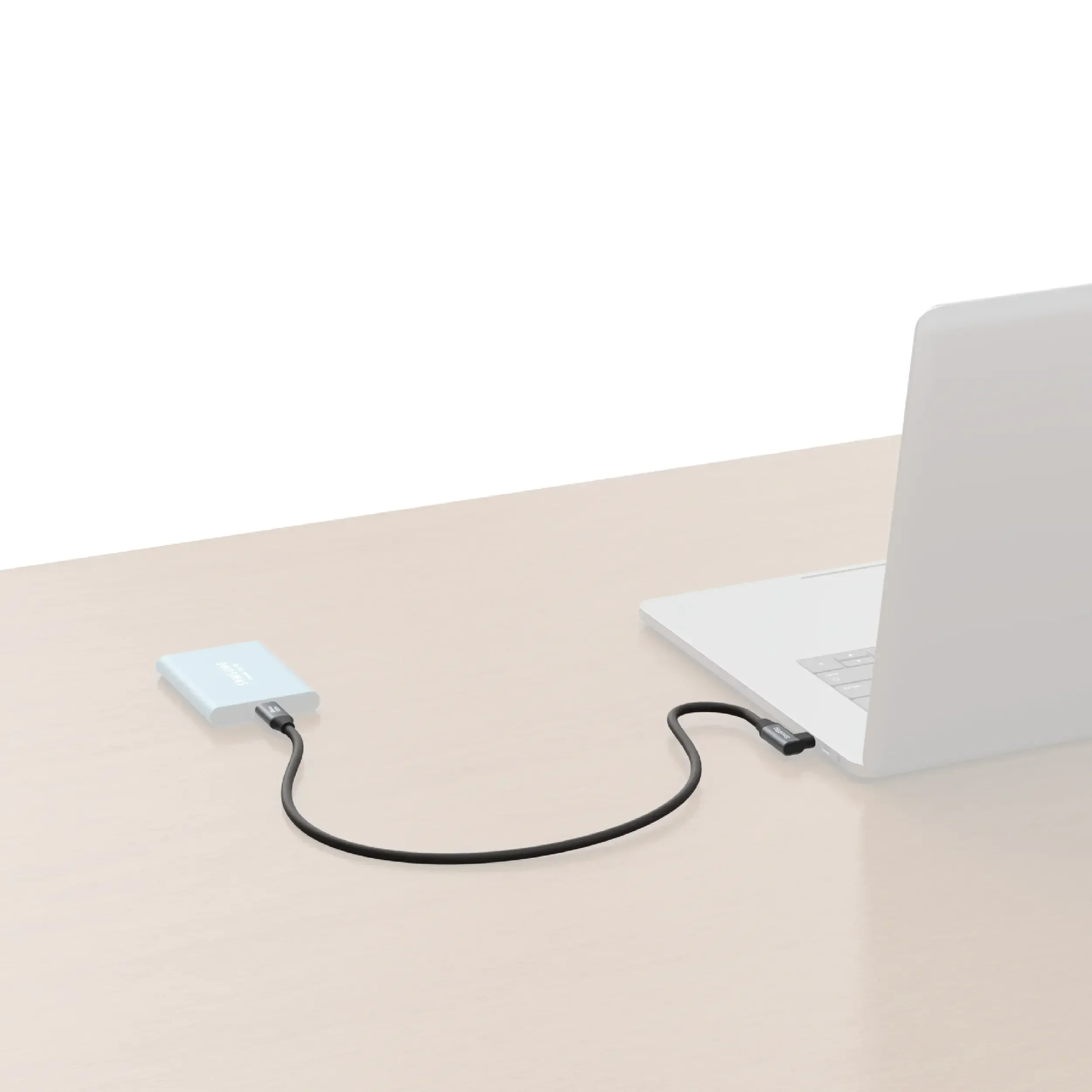 כבל USB-C 100W עם ראש זוויתי באורך 35 ס"מ SmallRig 4790