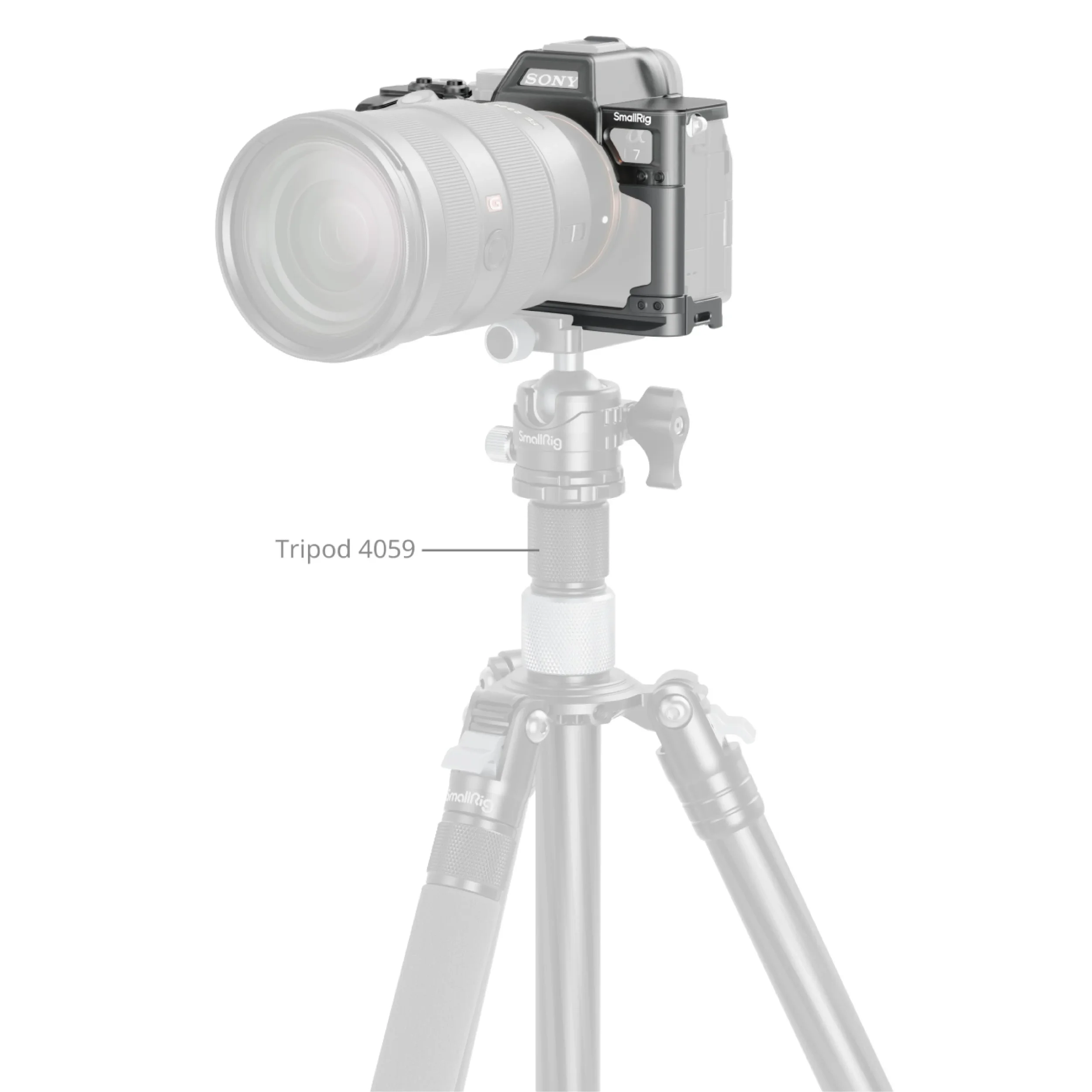כלוב היברידי מודולרי למצלמת Sony Alpha 7 IV דגם SmallRig 4798