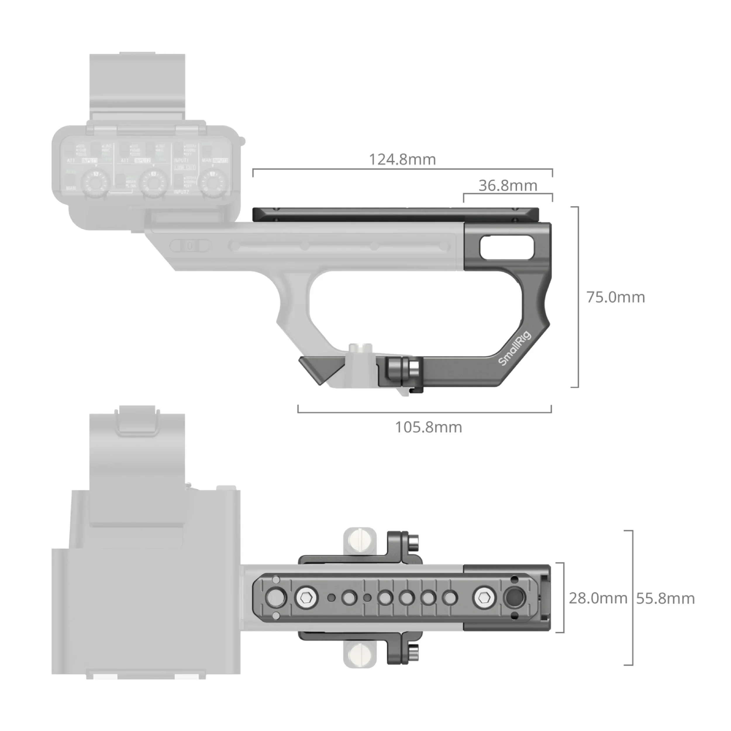ערכת הרחבה לידית SmallRig 4830 FX3/FX30