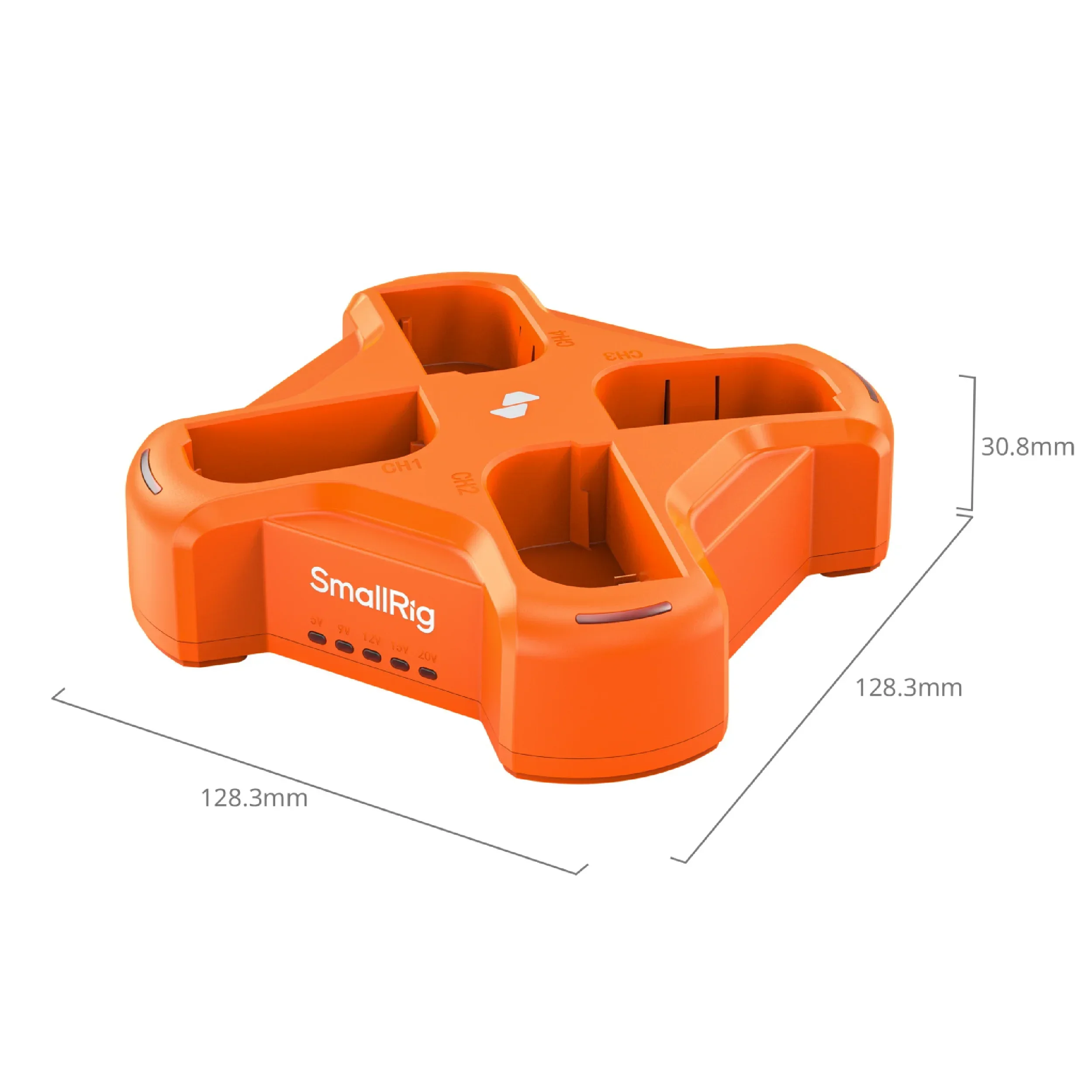 מטען USB ל-4 סוללות SmallRig 4838 LP-E6NH