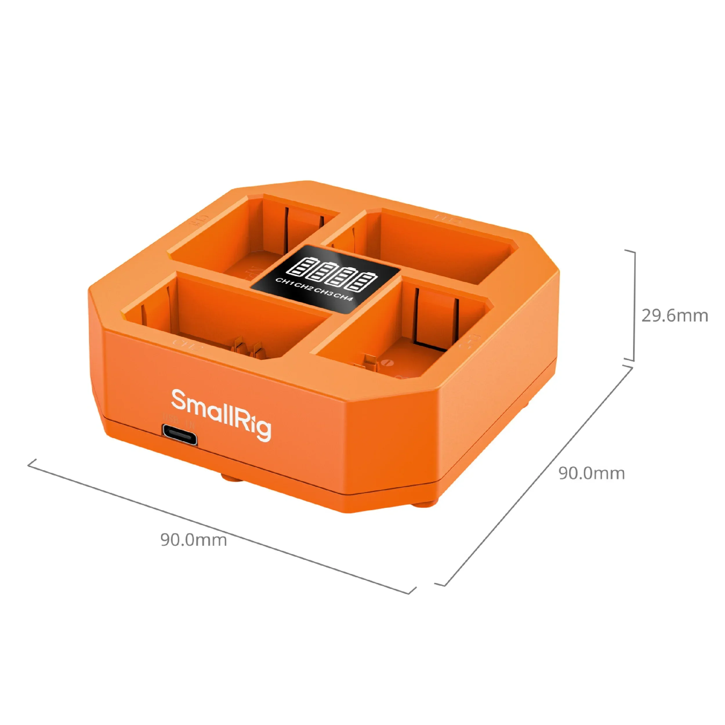 מטען USB ל-4 סוללות SmallRig 4839 NP-FZ100