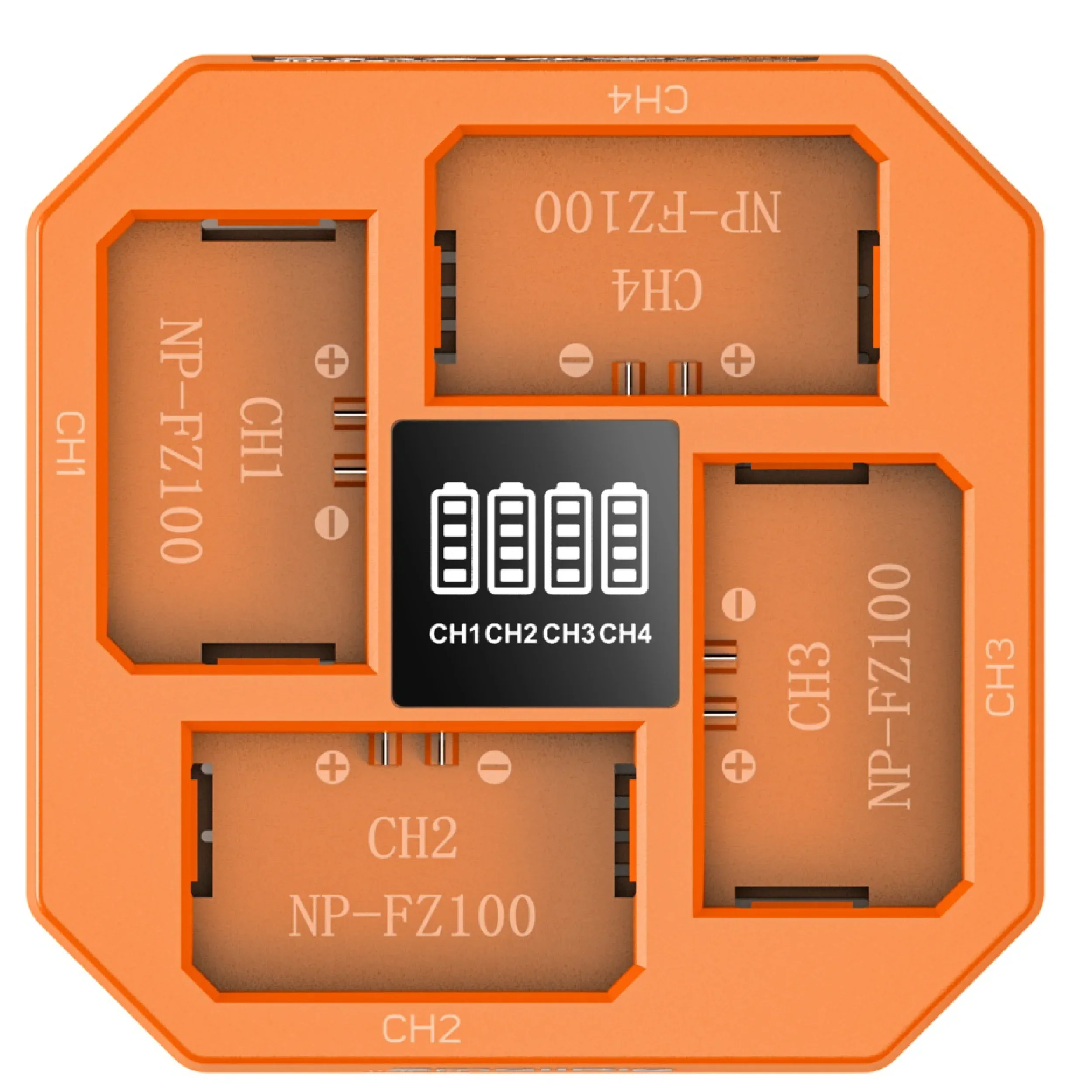 מטען USB ל-4 סוללות SmallRig 4839 NP-FZ100
