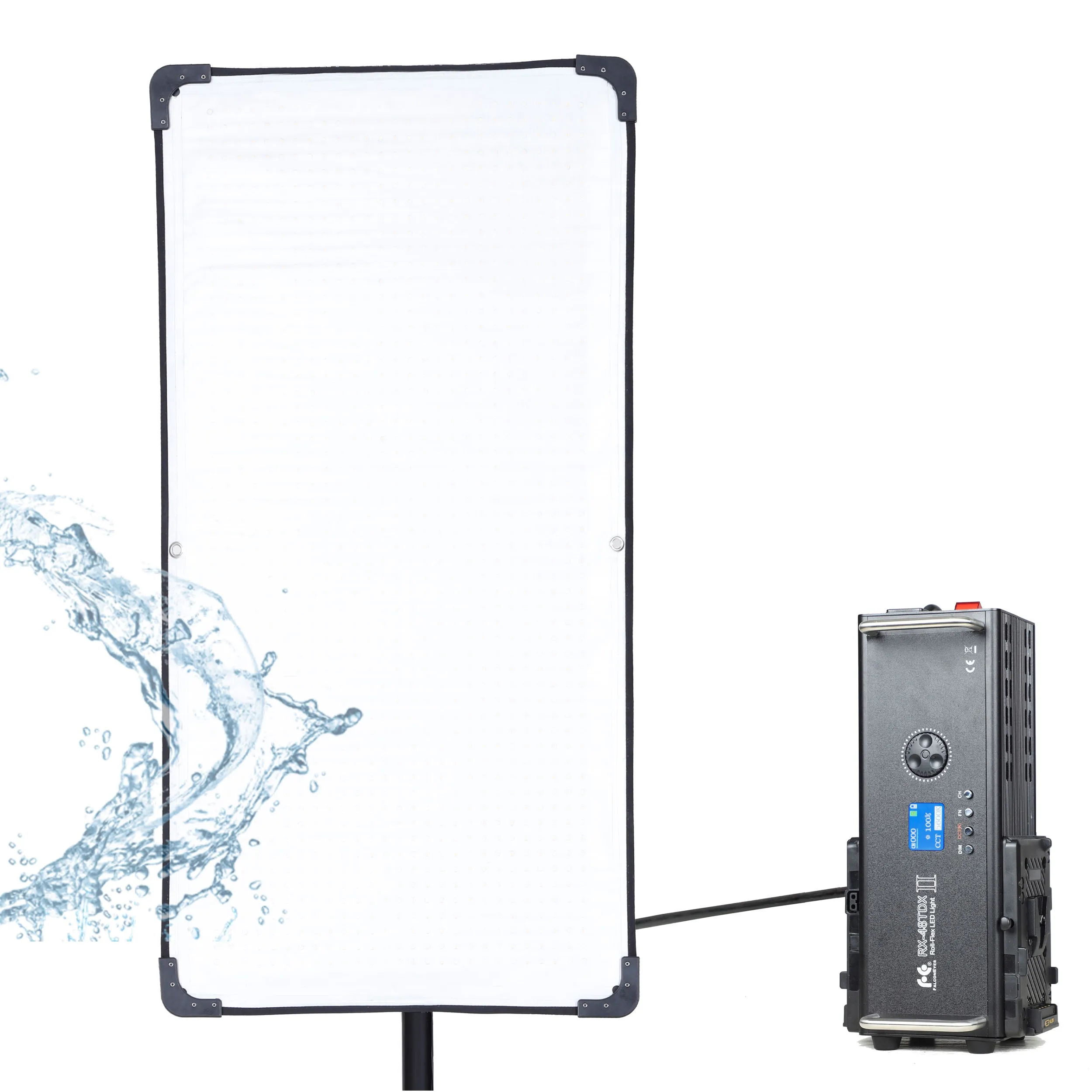 פנס לד 300W גמיש 60X120 ס"מ Falcon Eyes RX-48TDX II