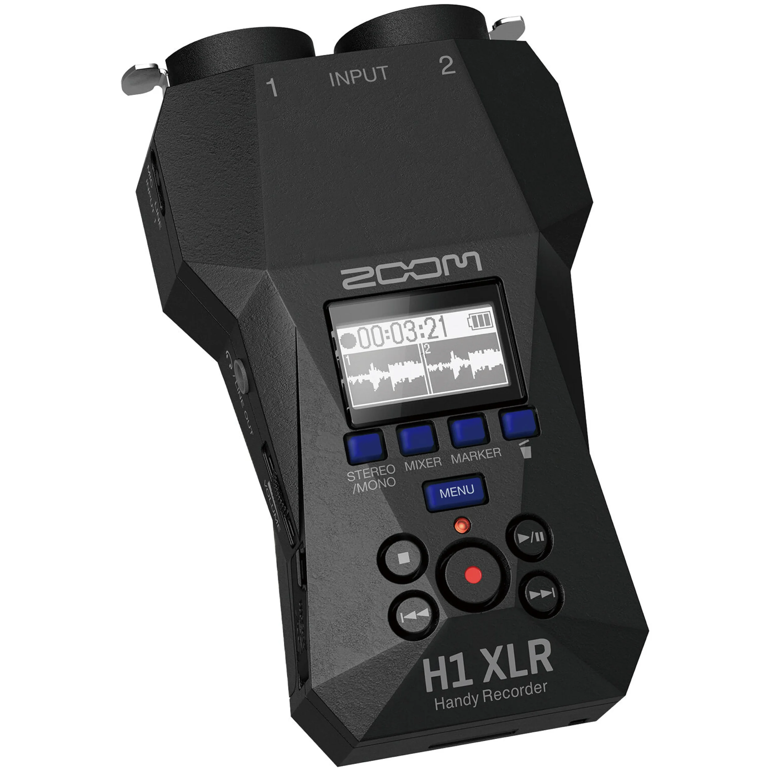 מקליט אודיו נייד 32Bit Float דיגיטלי Zoom H1 XLR