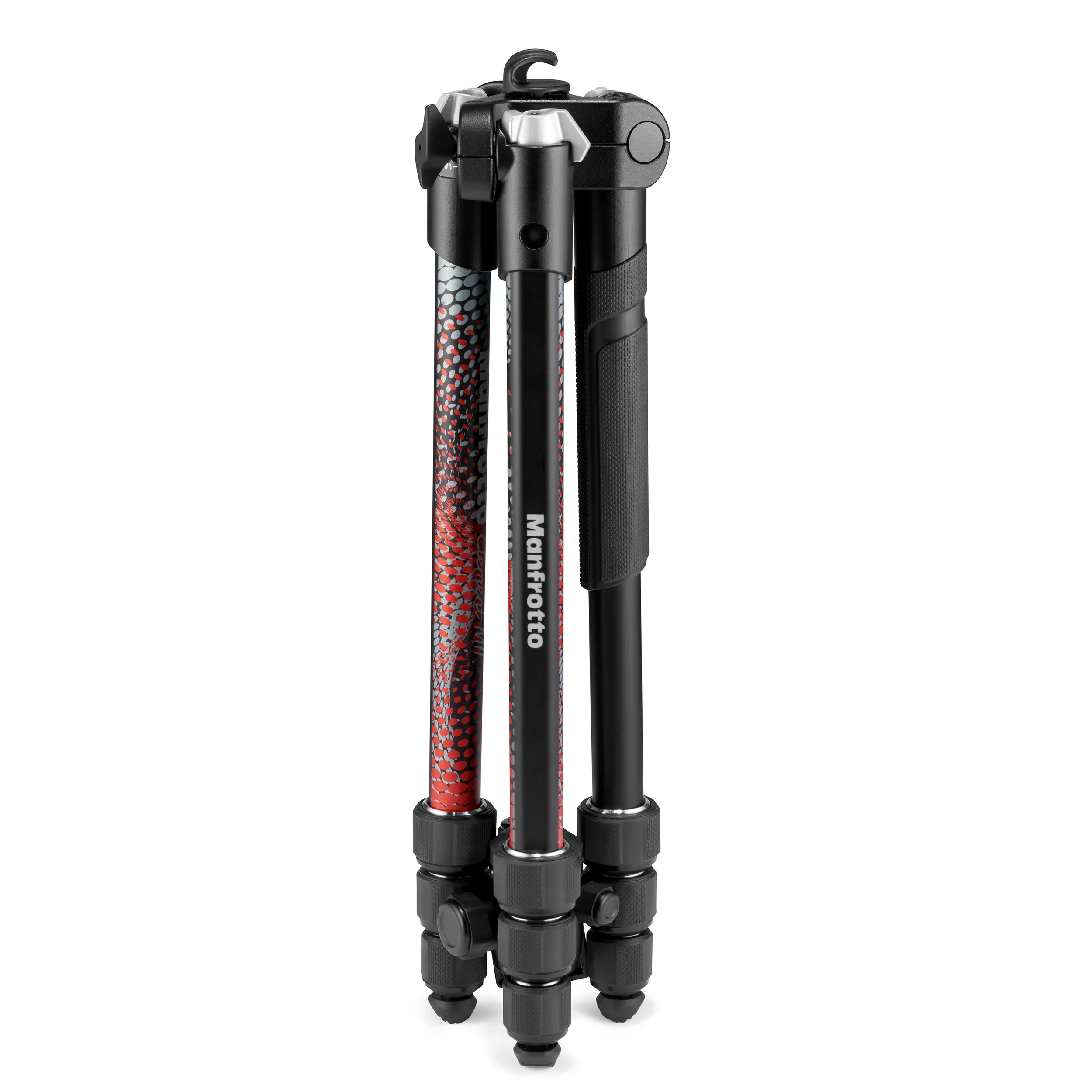 חצובה עם ראש כדורי Manfrotto Element MII – אדומה