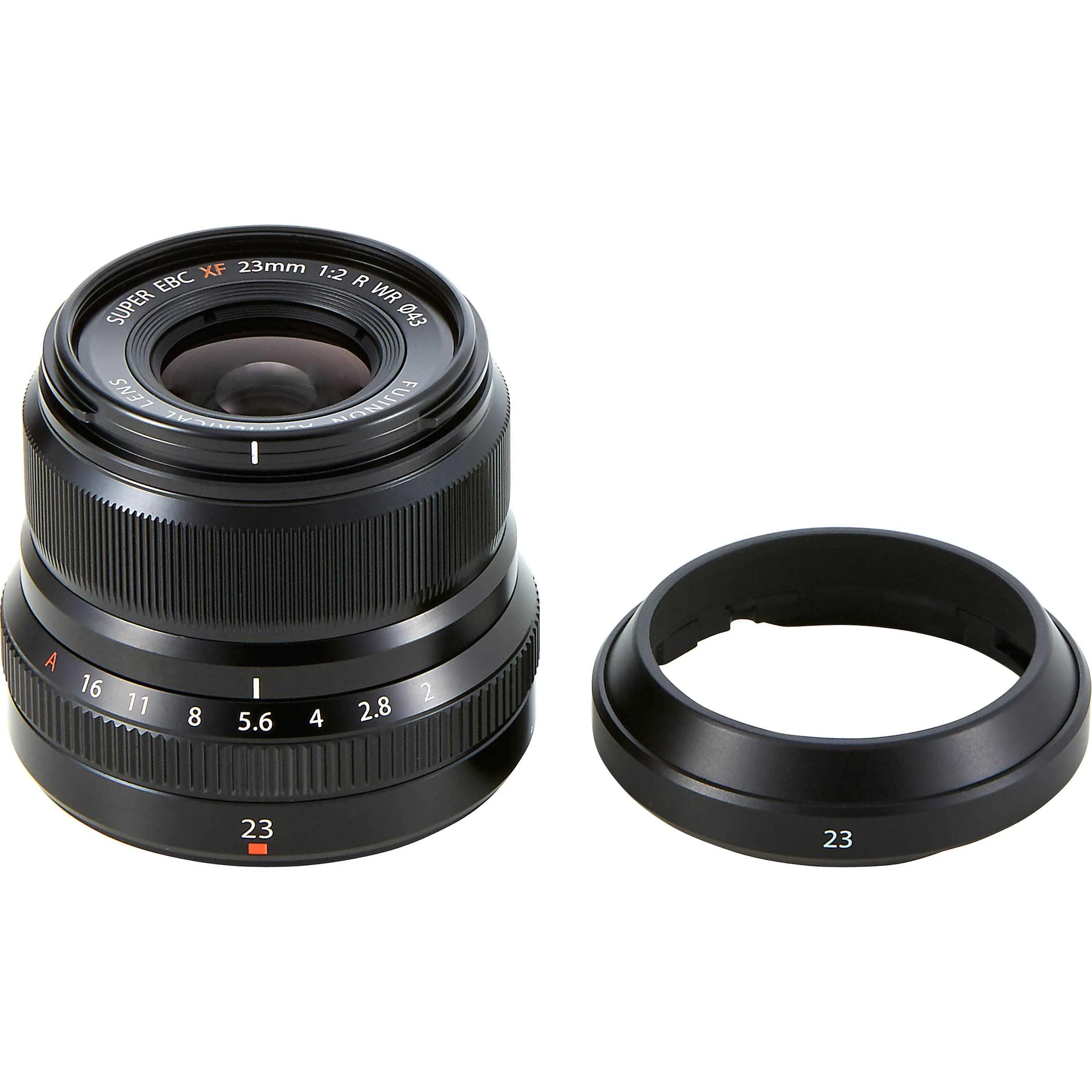 עדשה FUJIFILM XF 23mm f/2 R-WR (שחורה)