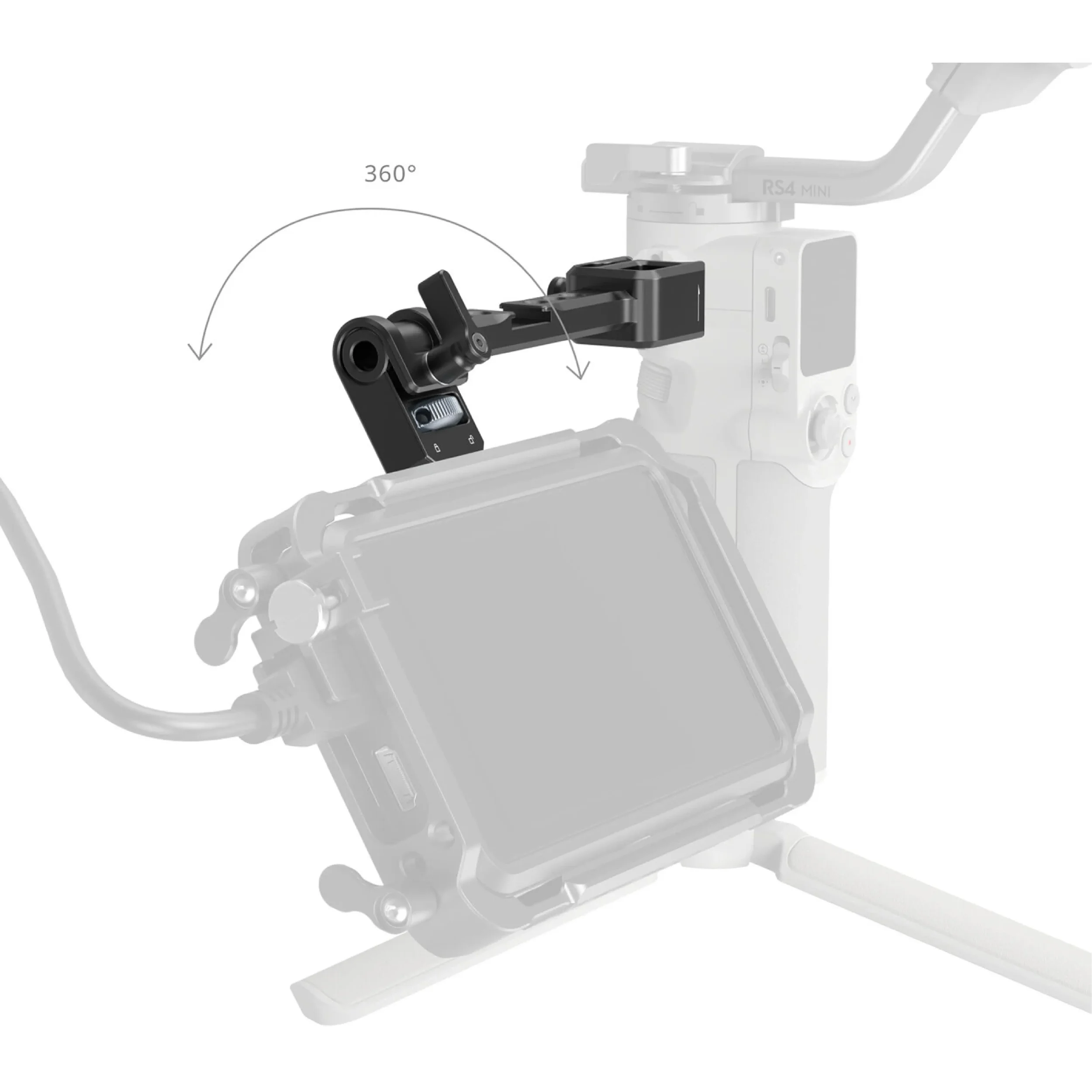 זרוע צד לגמבלים DJI עבור מוניטור SmallRig 5337