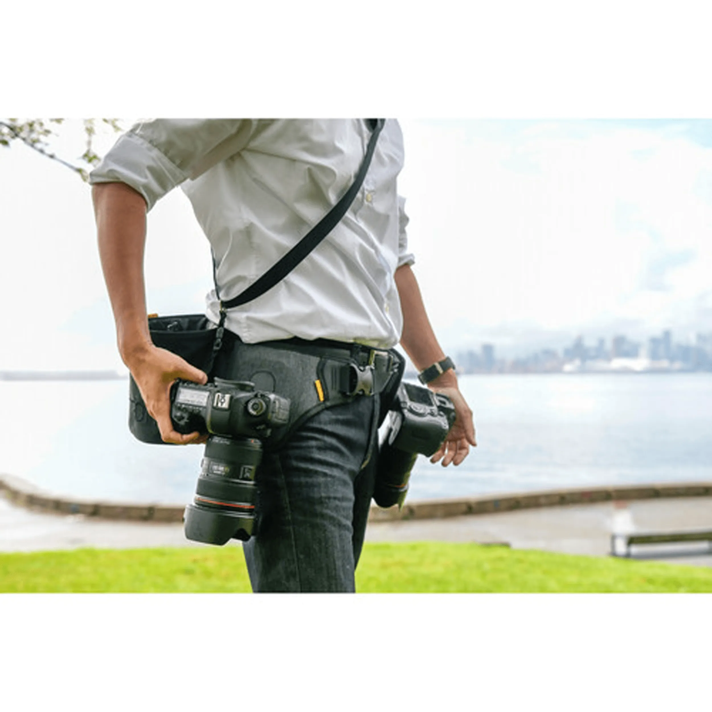 רצועת מותן עם שליפה מהירה למצלמה Cotton Carrier SlingBelt
