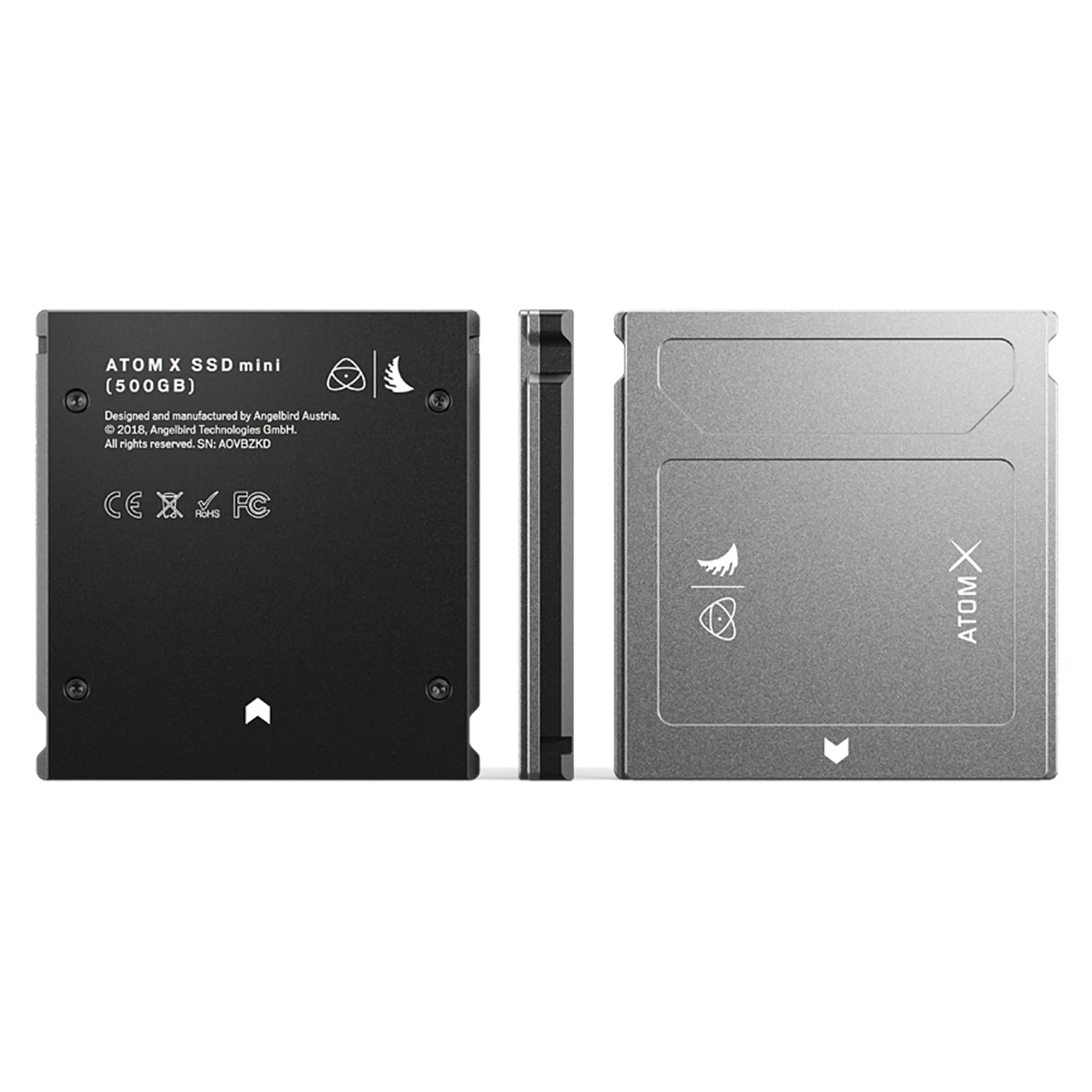 הארד דיסק מיני עבור מוניטור AtomX 4K RAW 500GB Atomos