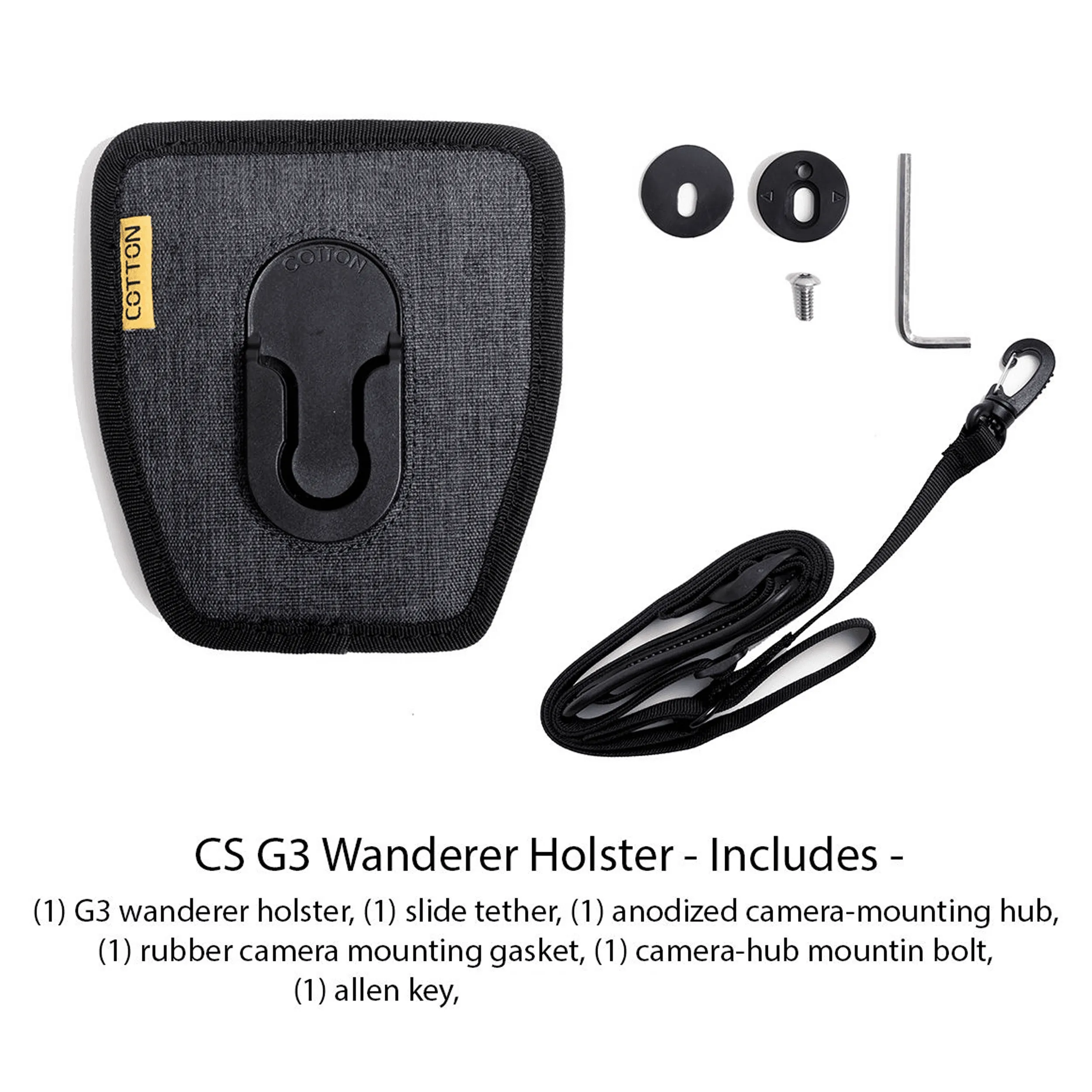 תושבת שליפה מהירה למצלמה Cotton Carrier CCS G3