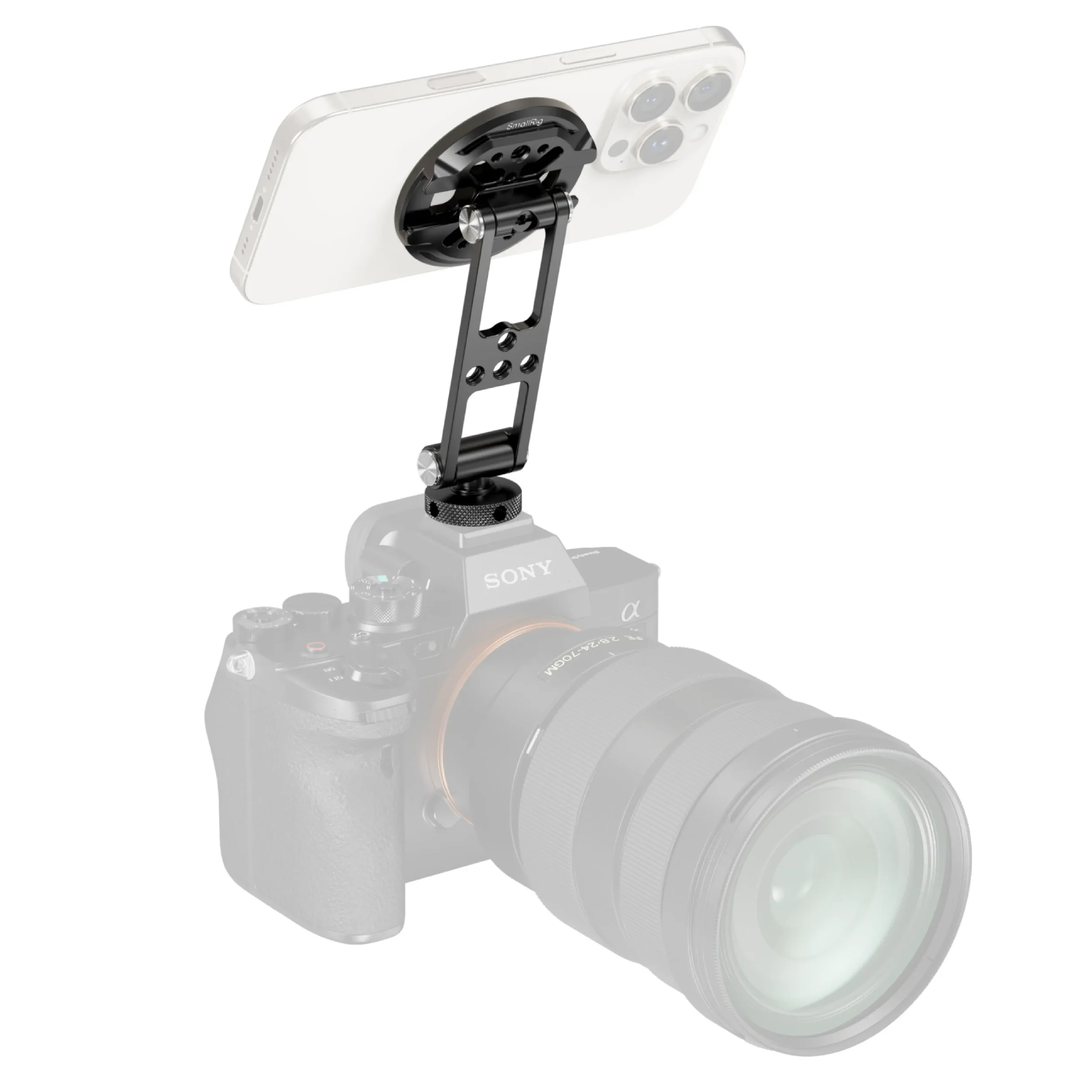 מתאם עם תושבת Cold Shoe לטלפונים חכמים SmallRig 5156