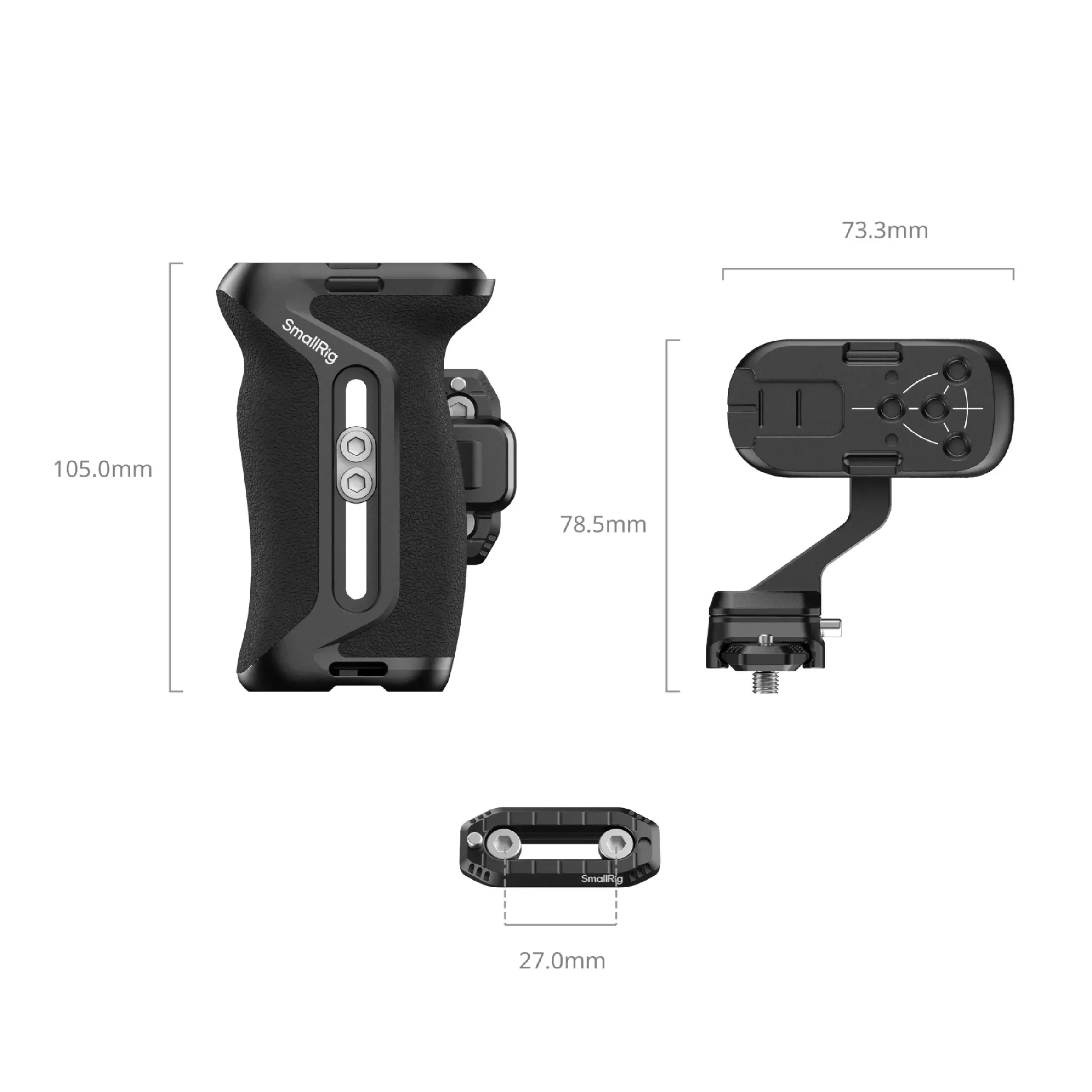 ידית צד לכלוב עם שליפה מהירה SmallRig 5633 HawkLock H21