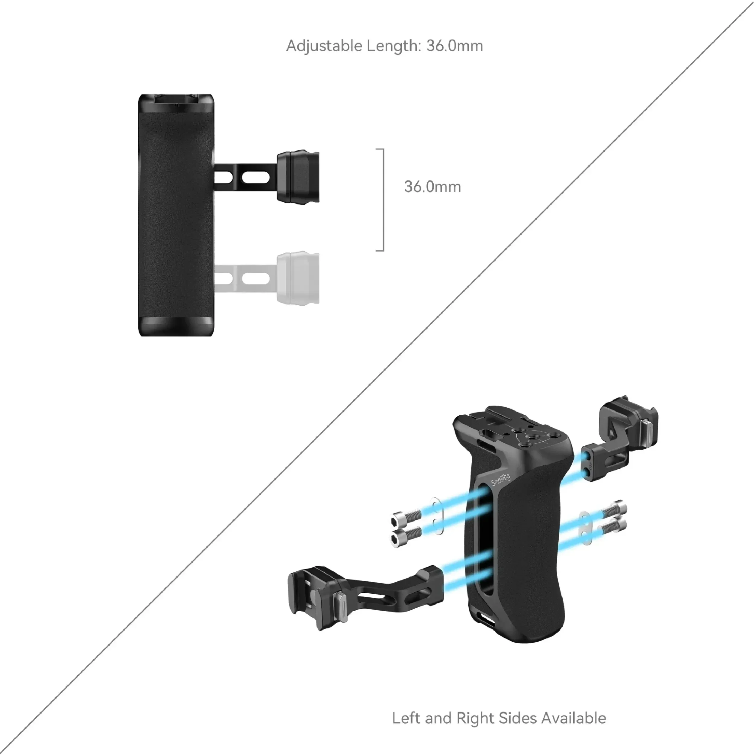 ידית צד לכלוב עם שליפה מהירה SmallRig 5633 HawkLock H21