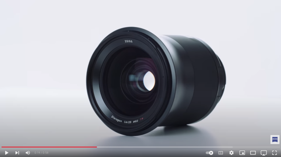 עדשת ZEISS Milvus 25mm f/1.4 ZF.2 למצלמות NIKON