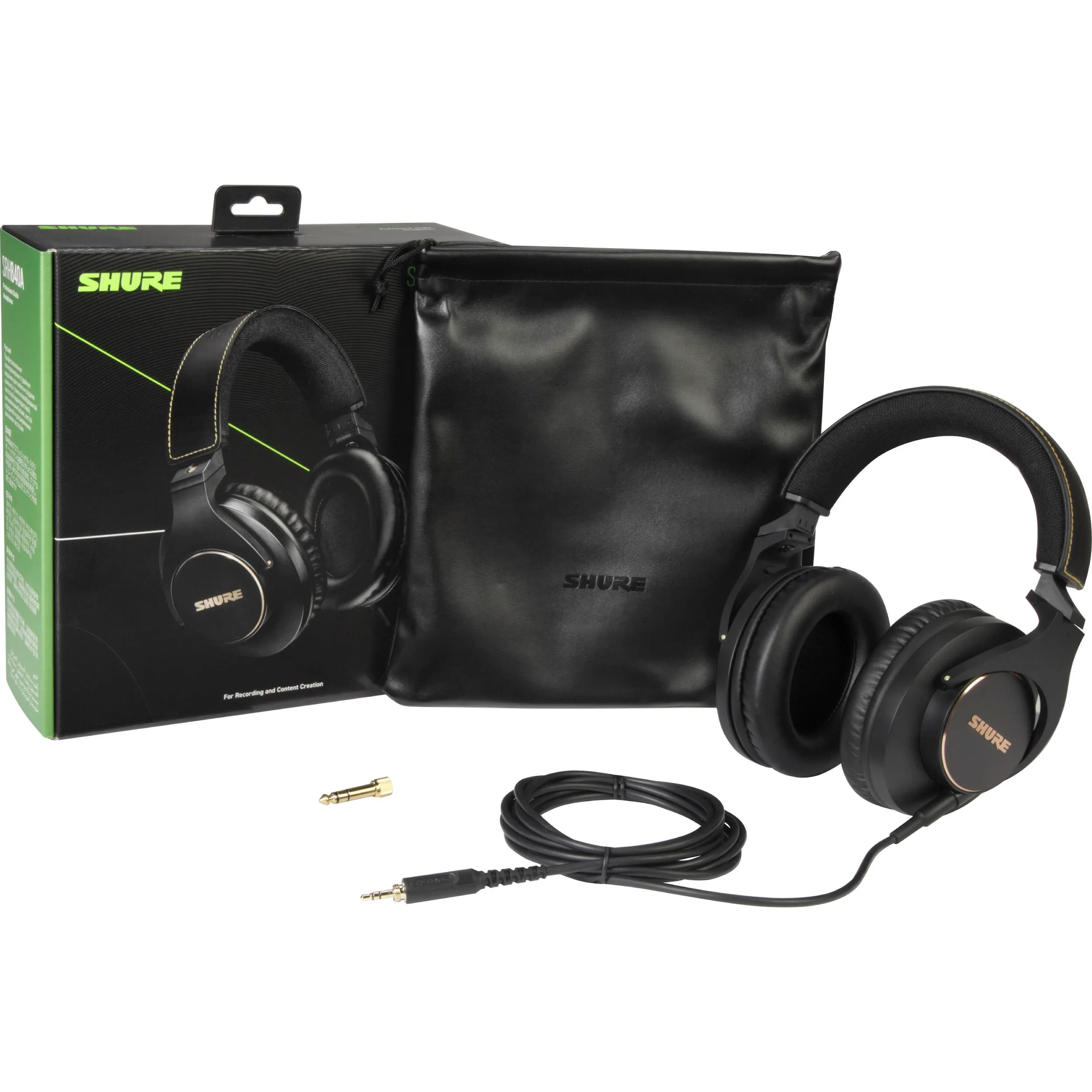 אוזניות אולפן מקצועיות Shure SRH840A