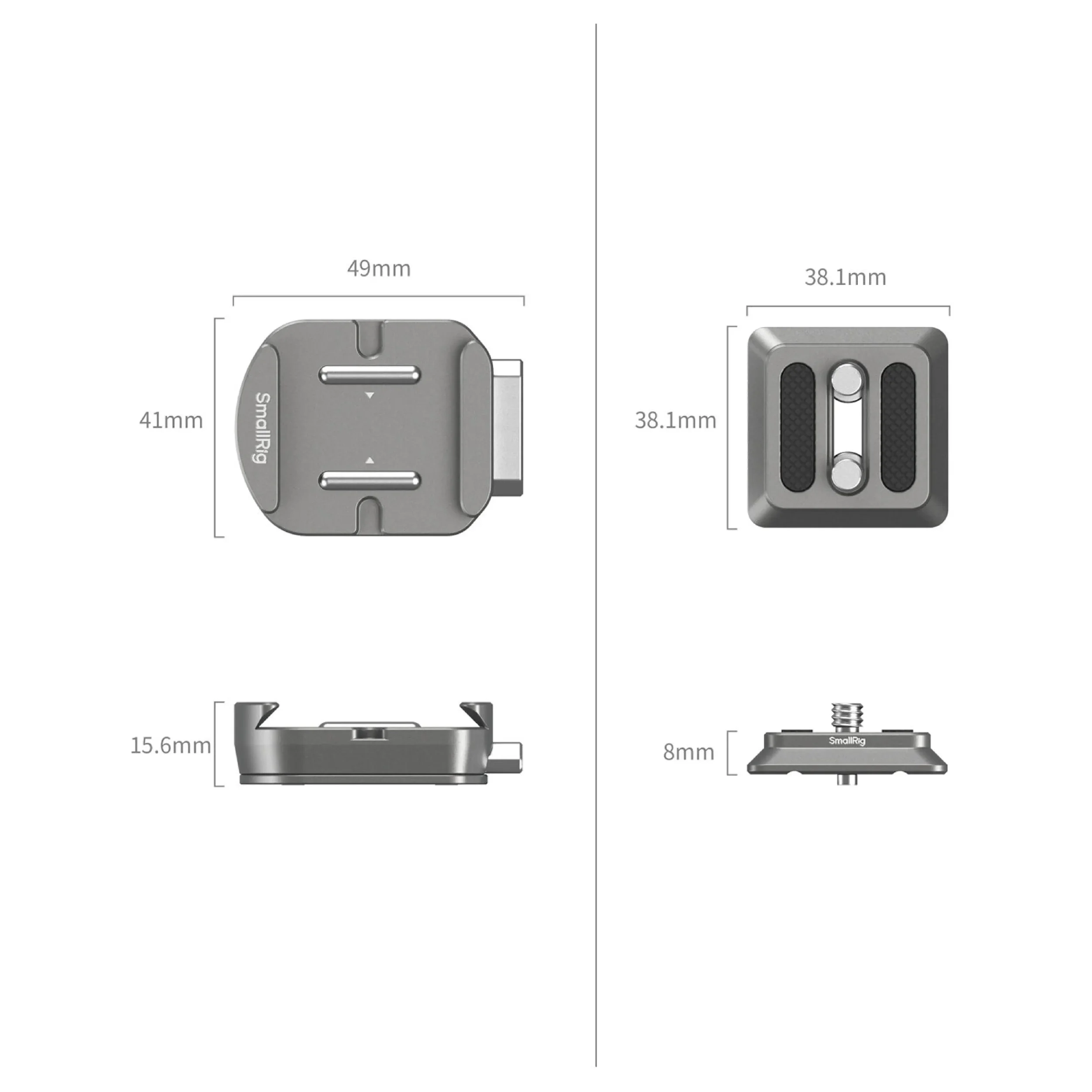 מערכת שחרור מהיר SmallRig 4486 HawkLock H38 Arca-Swiss