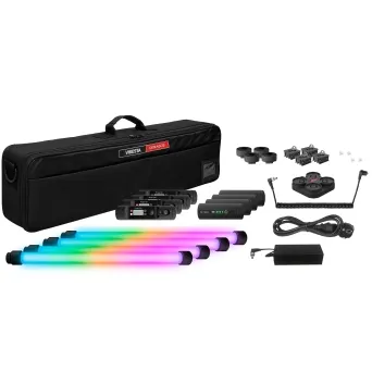 סט 4 פנסי לד Peragos Tube 60C PIXEL RGBW