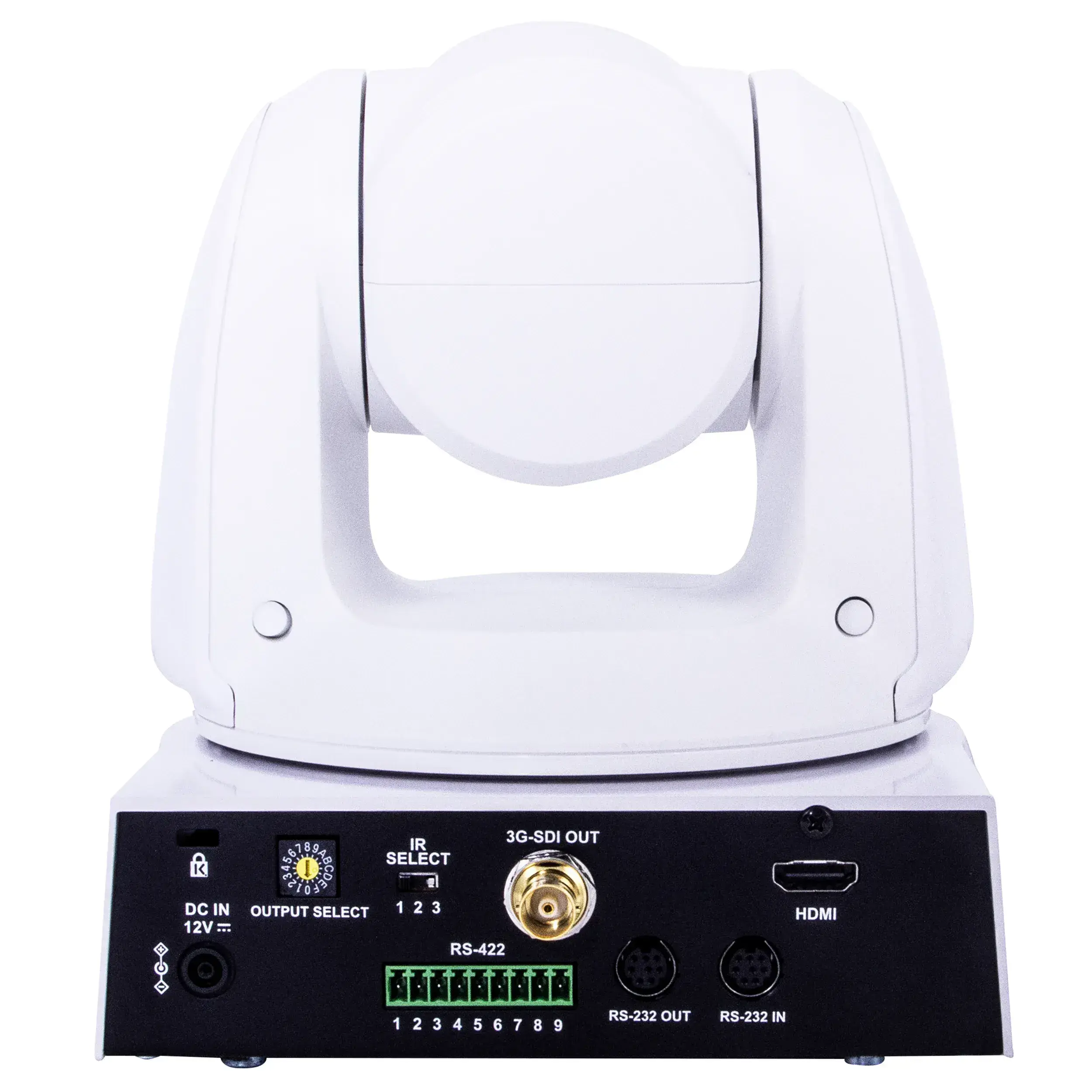 מצלמת HD PTZ לבנה זום 20X חיבורים Marshall CV620BK 3G-SDI/HDMI