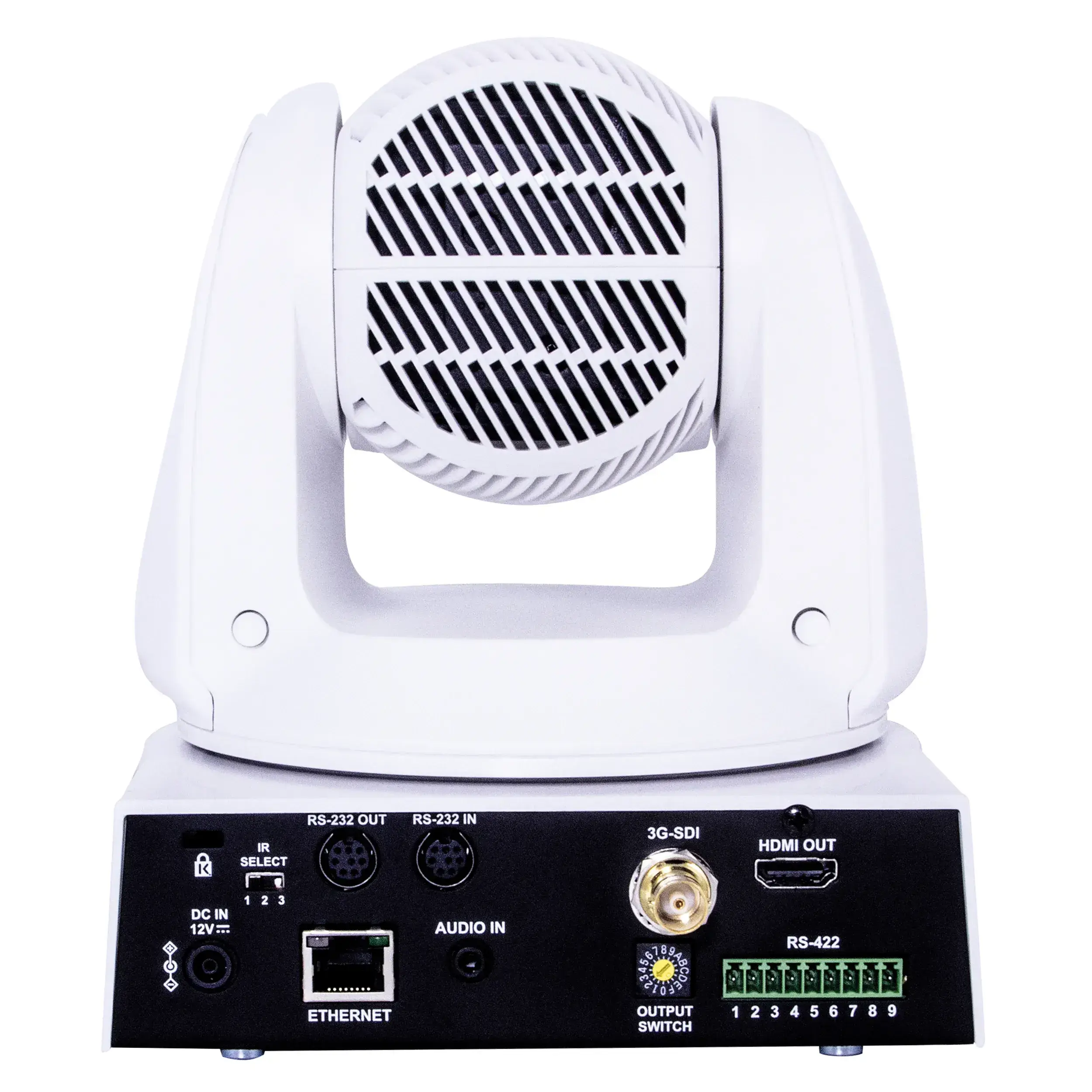 מצלמת HD PTZ לבנה זום 30X חיבורים Marshall CV630-IP 3G-SDI/HDMI/IP