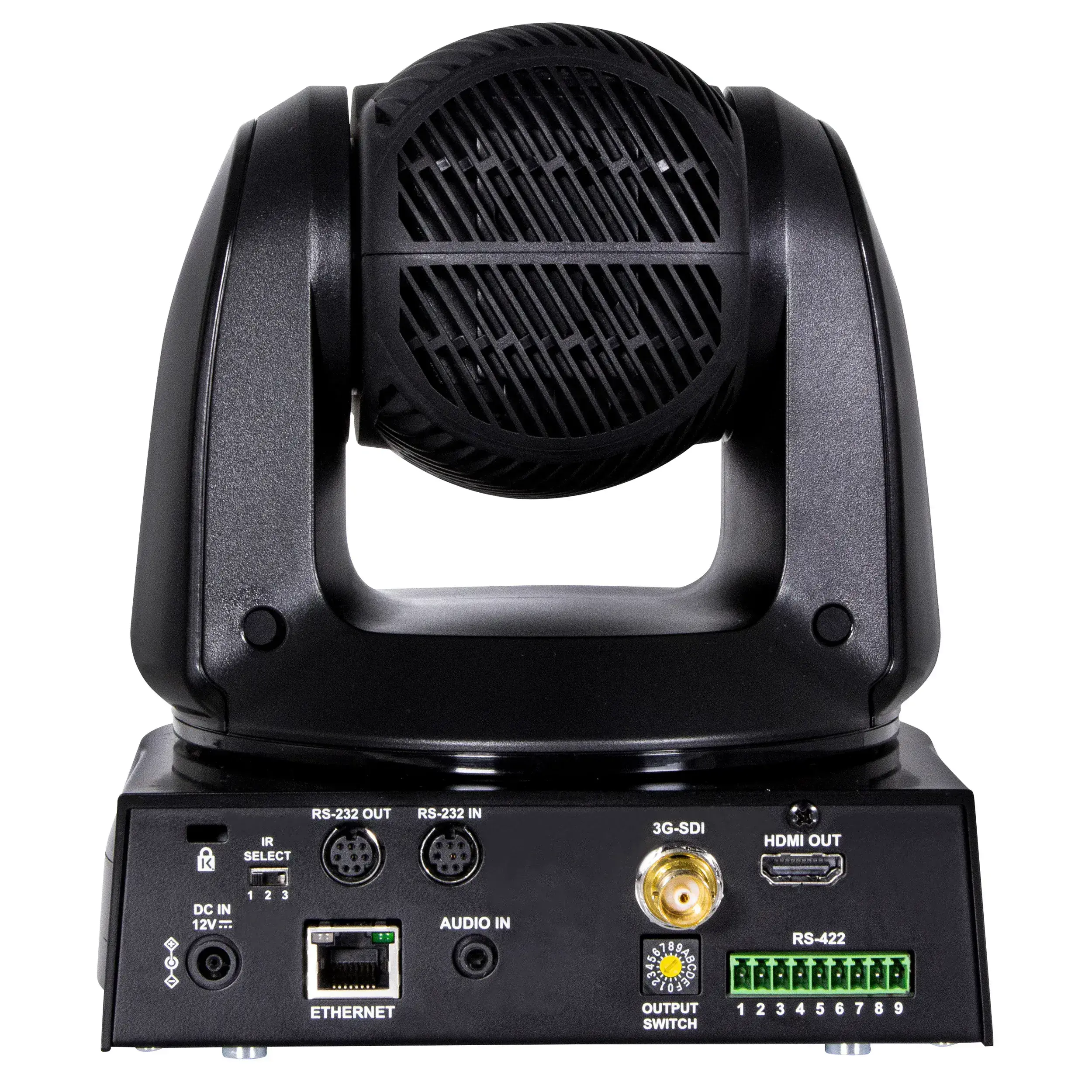 מצלמת HD PTZ שחורה זום 30X חיבורים Marshall CV630-IP 3G-SDI/HDMI/IP