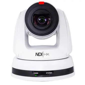 מצלמת HD PTZ לבנה זום 30X חיבורים Marshall CV630-NDI 3G-SDI/HDMI/NDI