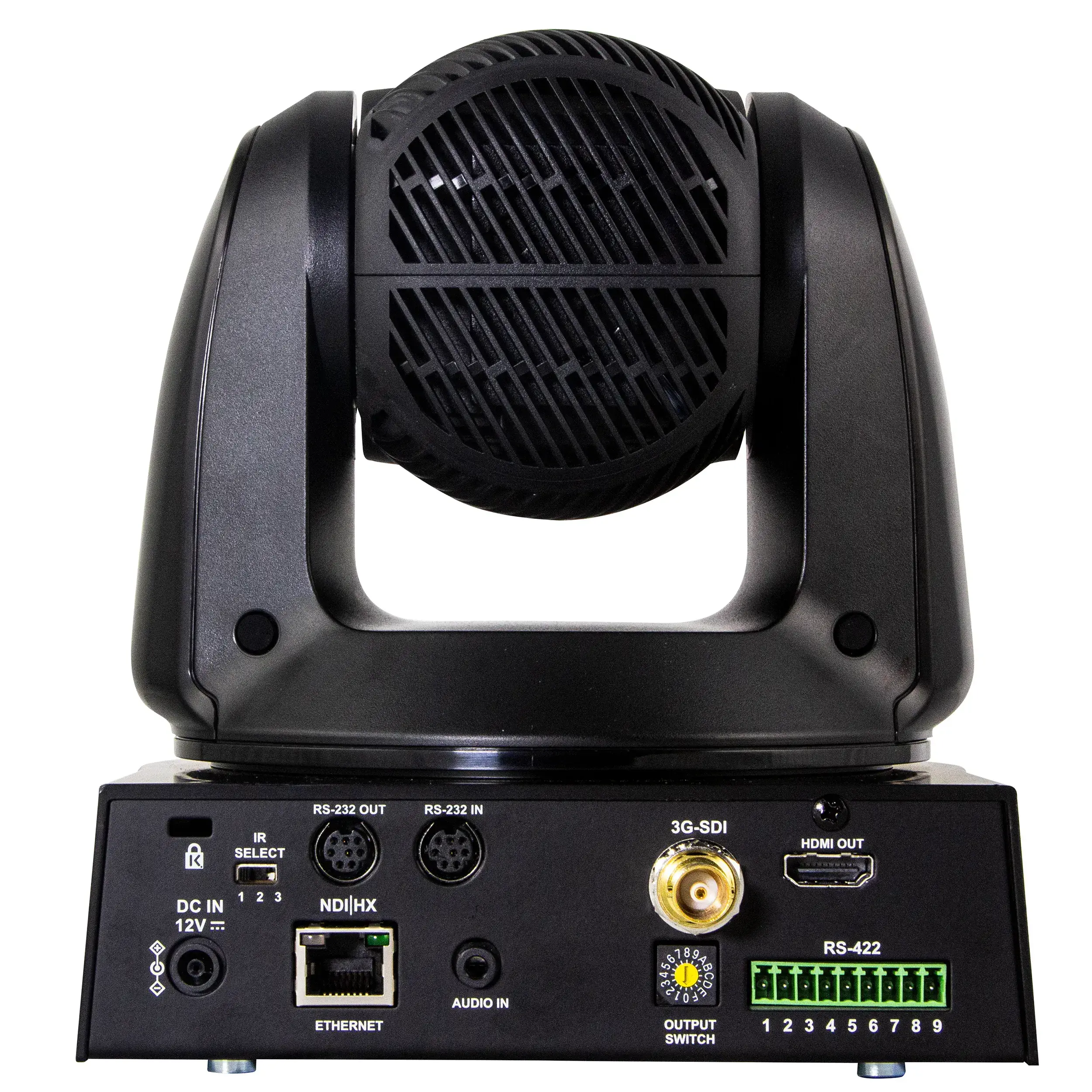 מצלמת HD PTZ שחורה זום 30X חיבורים Marshall CV630-NDI 3G-SDI/HDMI/NDI