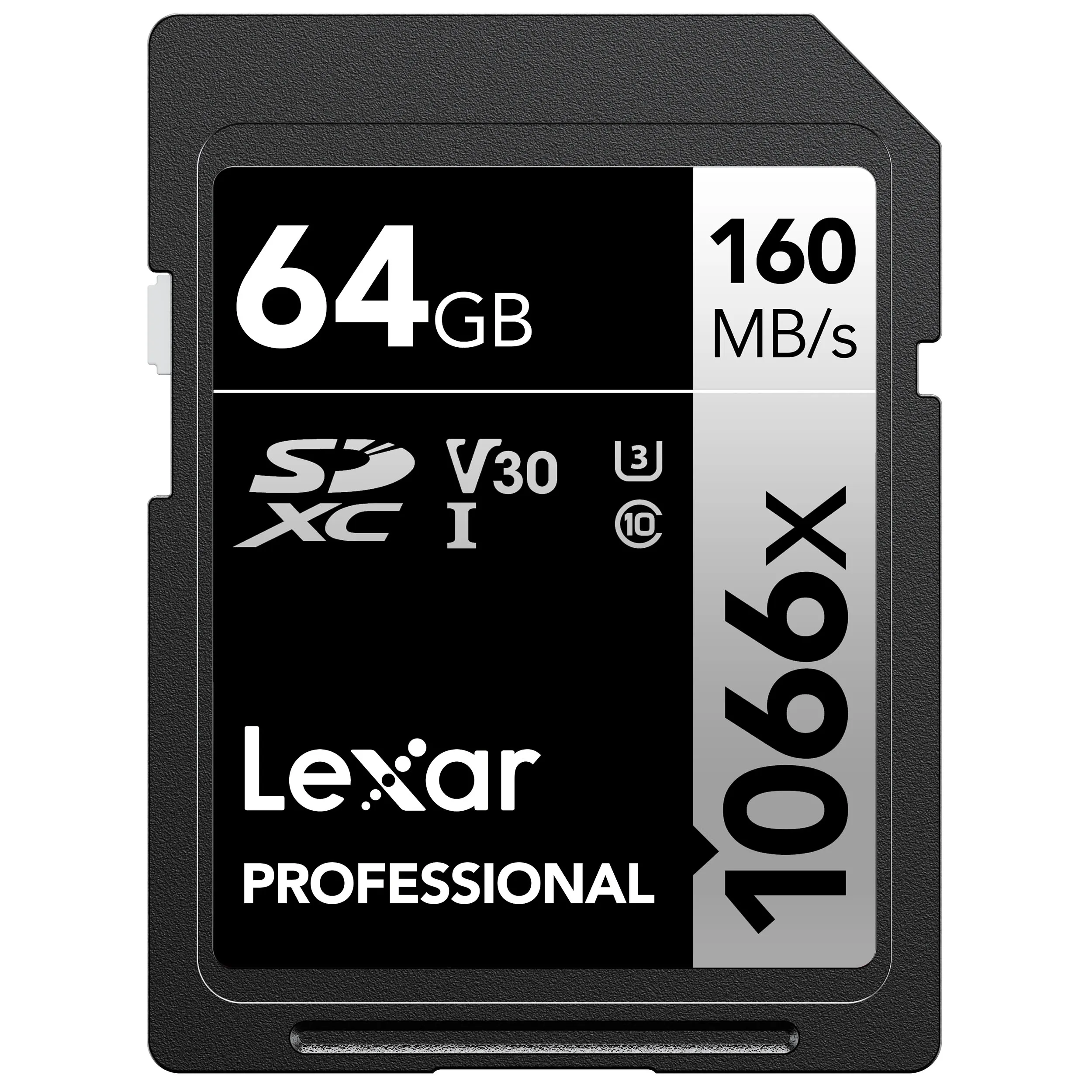 כרטיס זיכרון Lexar 64GB 1066x SDXC™ UHS-I