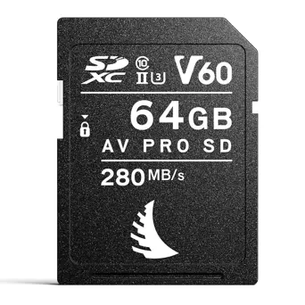 כרטיס זיכרון Angelbird 64GB AV Pro MK2 UHS-II V60 SDXC