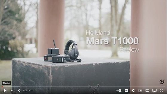 סט אינטרקום אלחוטי 4 תחנות למרחק 300 מטר HOLLYLAND MARST1000